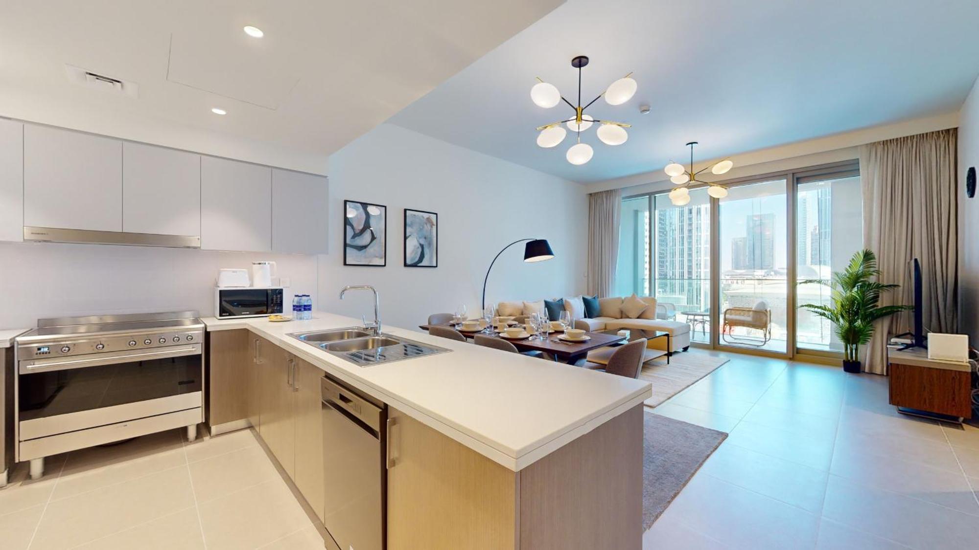 Apartment Primestay - Forte 3br Plus Maids Downtown Dubai