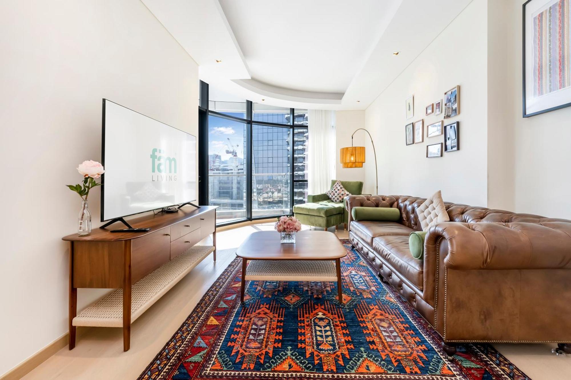 Apartment Fam Living - Rp Heights - 3 Mins Walk To Burj Khalifa & Mall Downtown