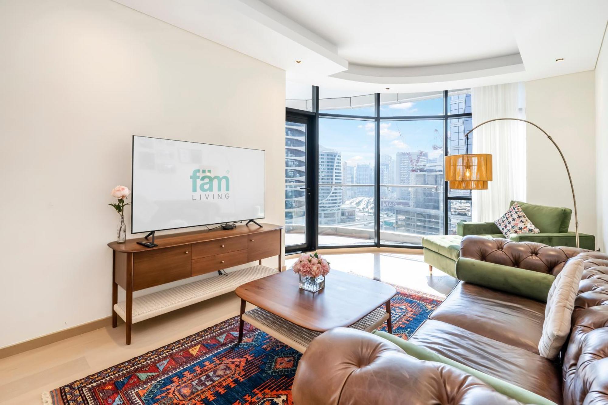 Fam Living - Rp Heights - 3 Mins Walk To Burj Khalifa & Mall Downtown Apartment *