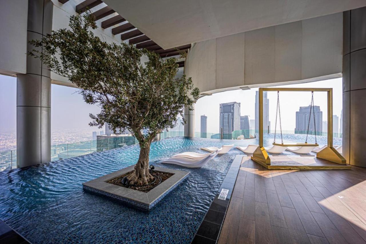 Magical With Rooftop Pool & Burj Khalifa View * Dubai