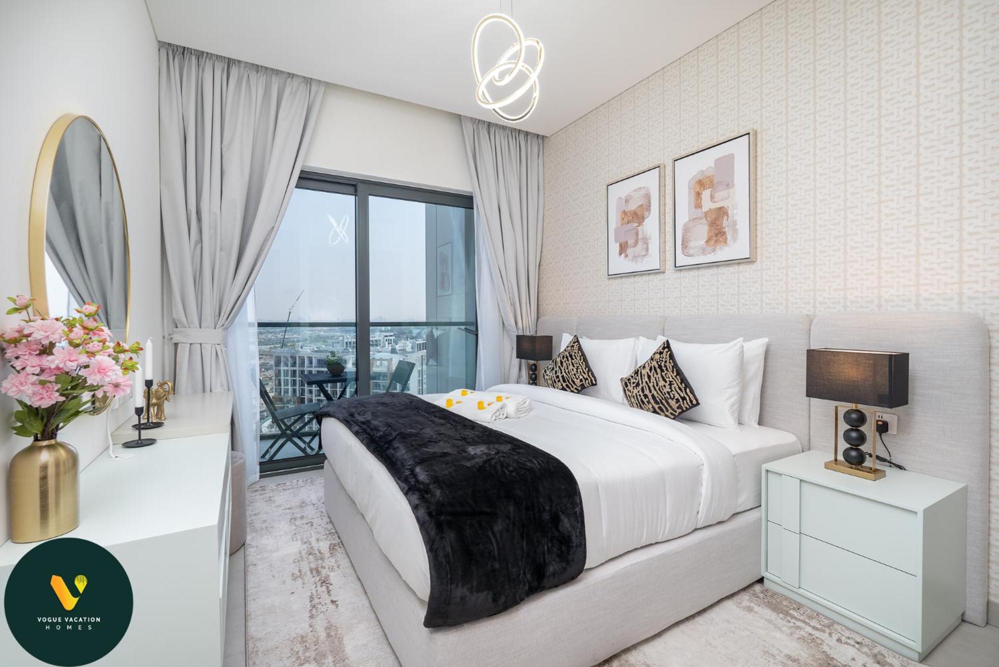 Apartment Vogue Sobha Hartland Lush Oasis Near Downtown