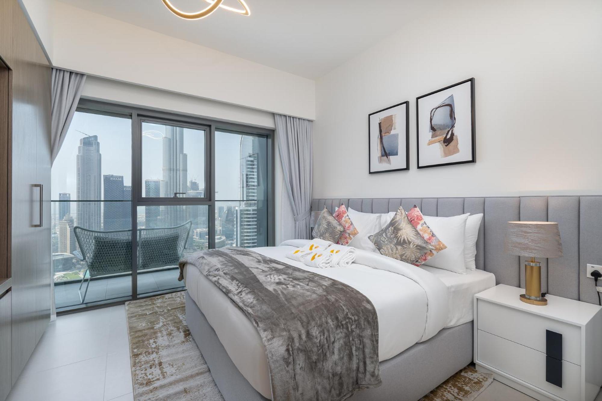 Apartamento Vogue Downtown - Burj Royale - Spectacular Burj Khalifa & Mall View Dubai