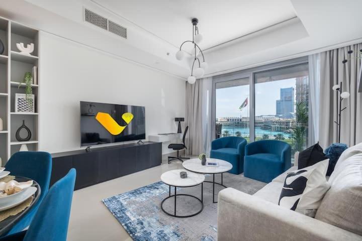 Apartment Vogue Downtown - Opera Grand - Burj Khalifa & Fountain Views