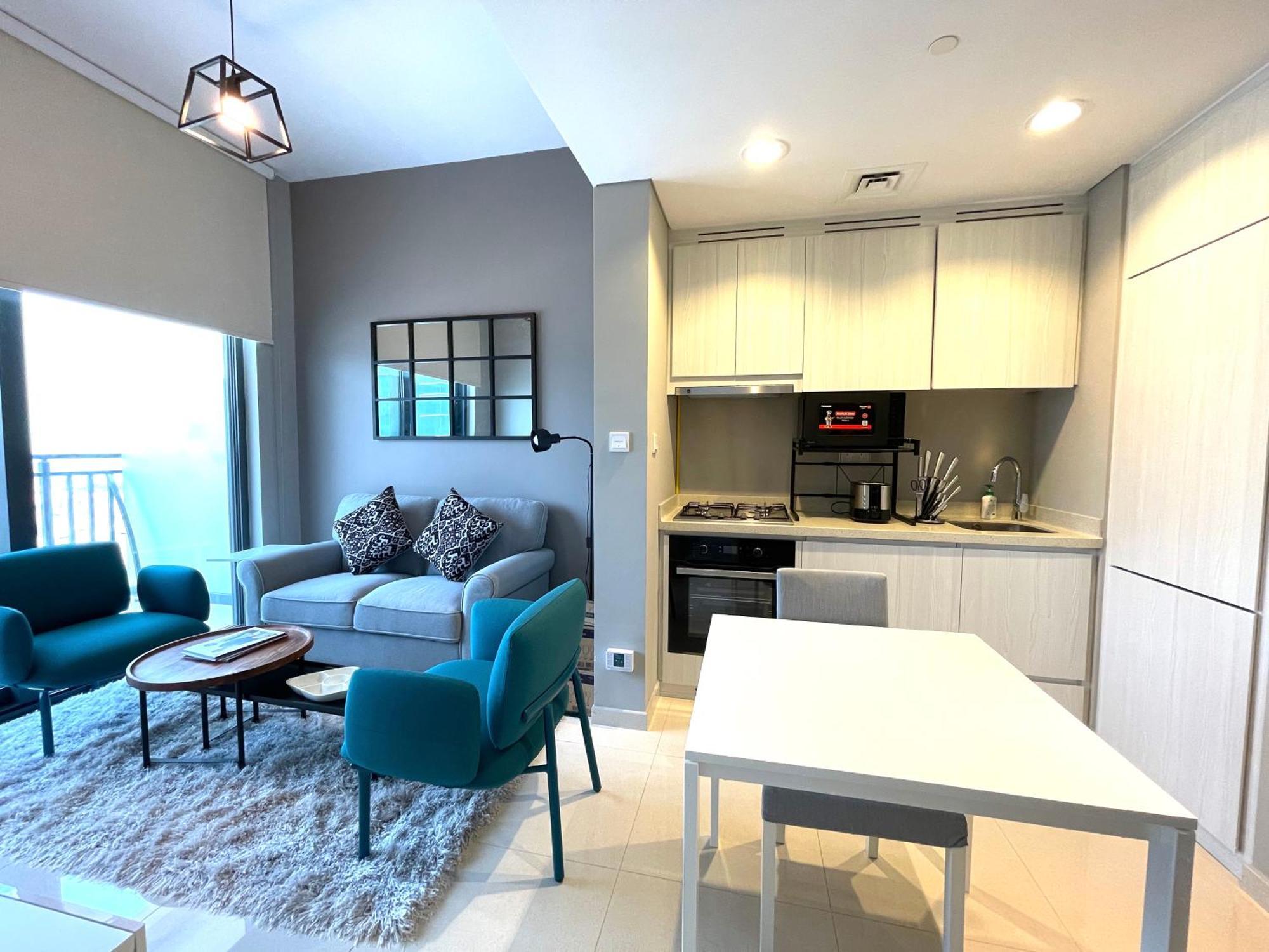 Apartment Citihome -1br In Business Bay Close To Shopping Mall