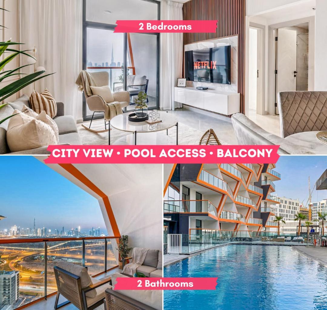 Apartment With Skyline View Pool & Gym Access Dubai