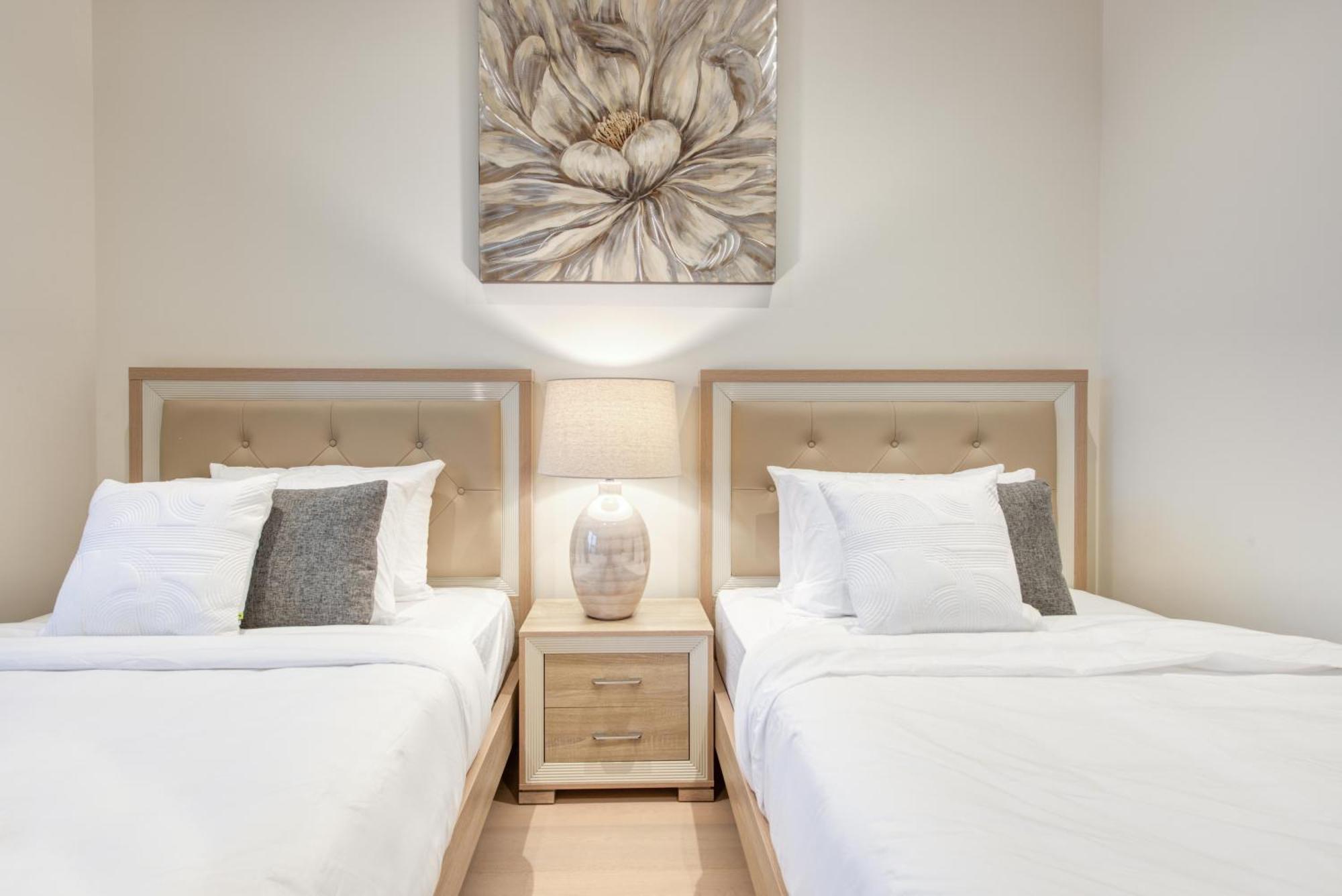 Rh- Upscale Living In The Heart Of The City, 02br, Near Mall Apartment
