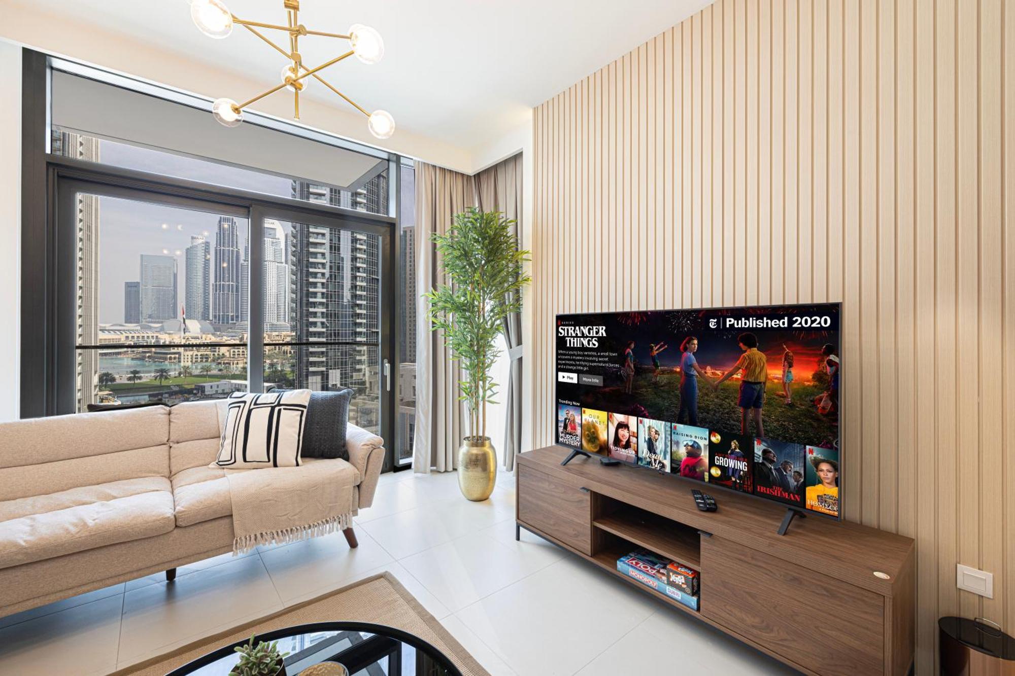 Burj Crown - Spectacular Boulevard View, Opposite Mall Apartamento