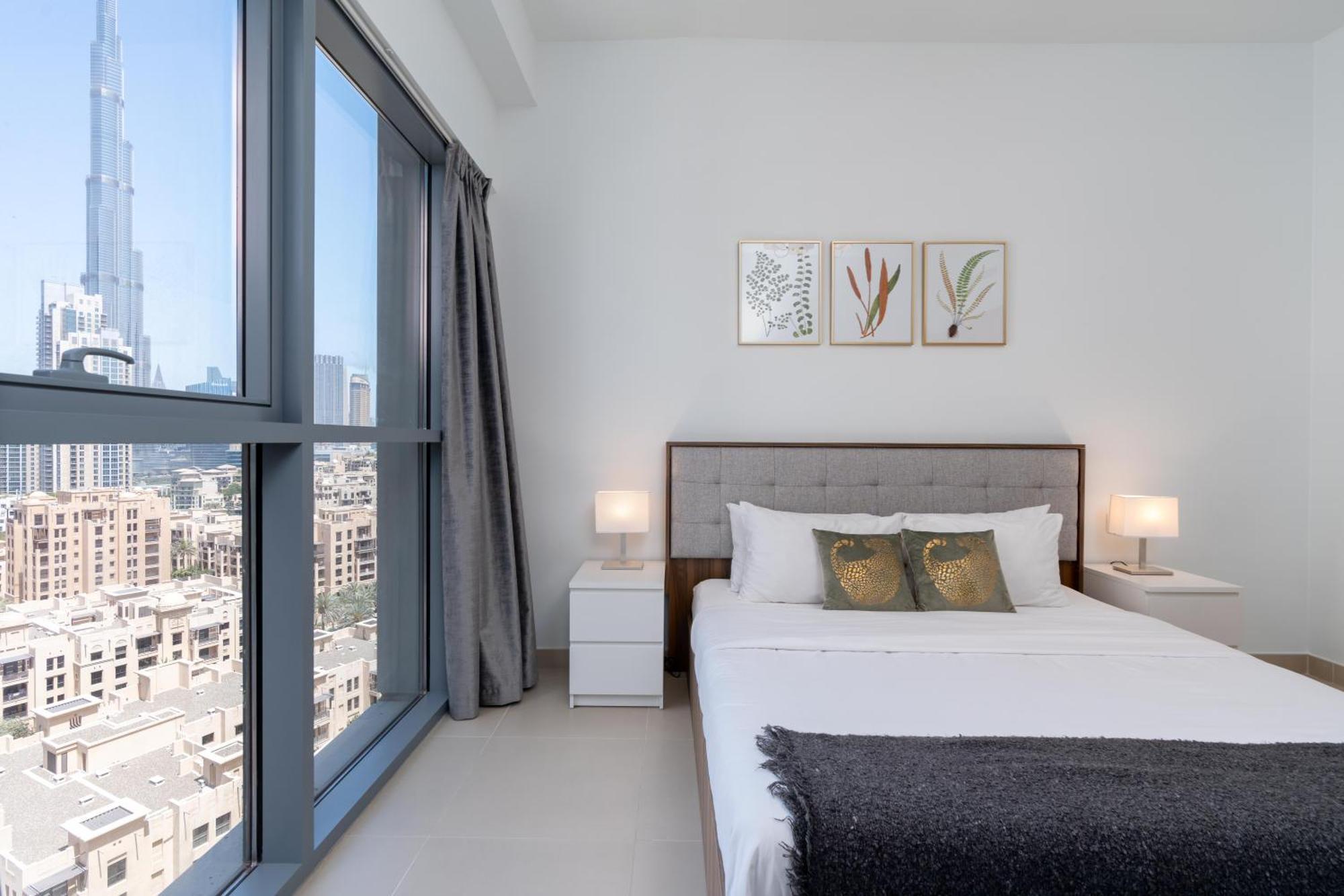 Lux Bnb Bellevue Tower Burj Khalifa Views Apartamento *