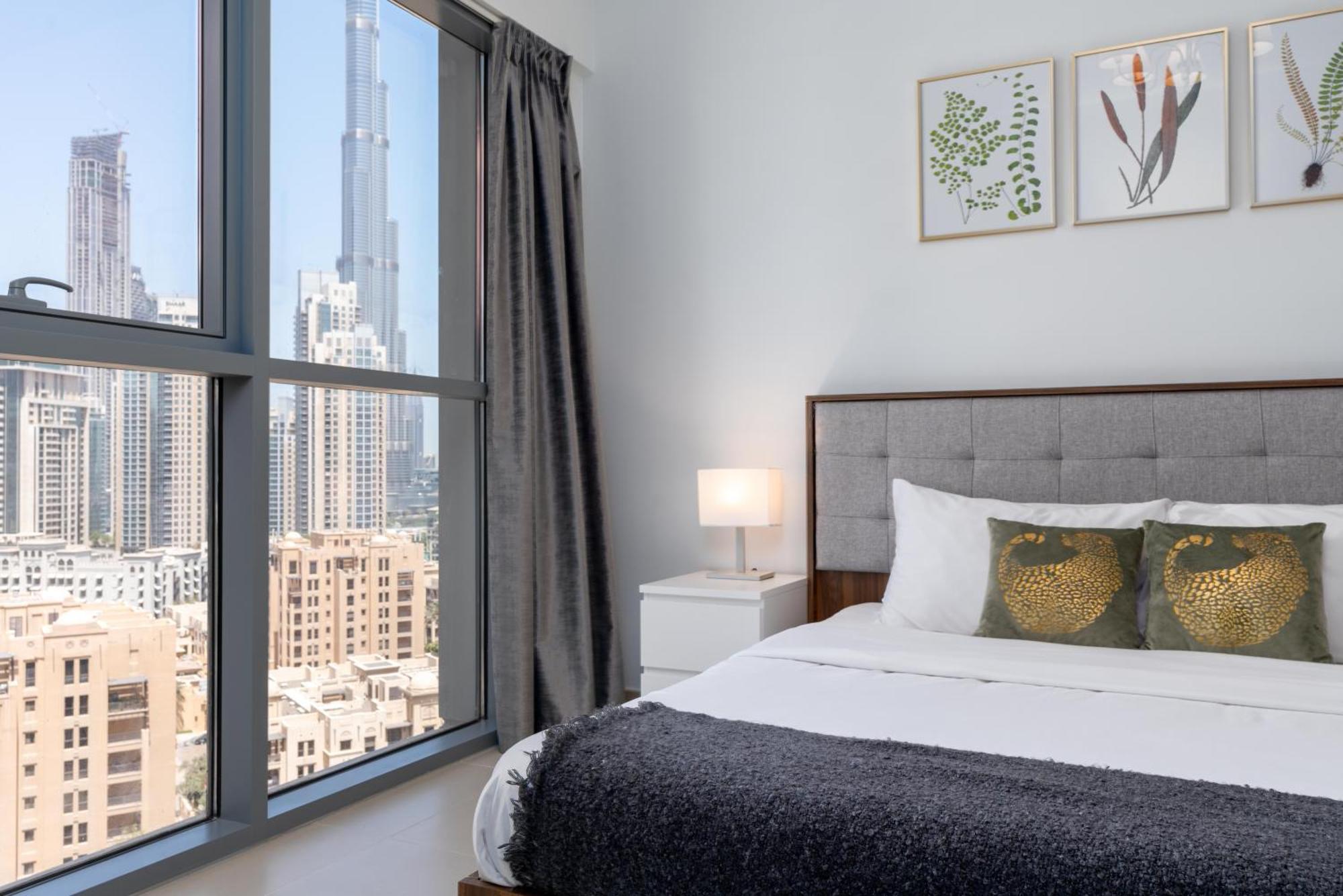 Lux Bnb Bellevue Tower Burj Khalifa Views Apartamento *