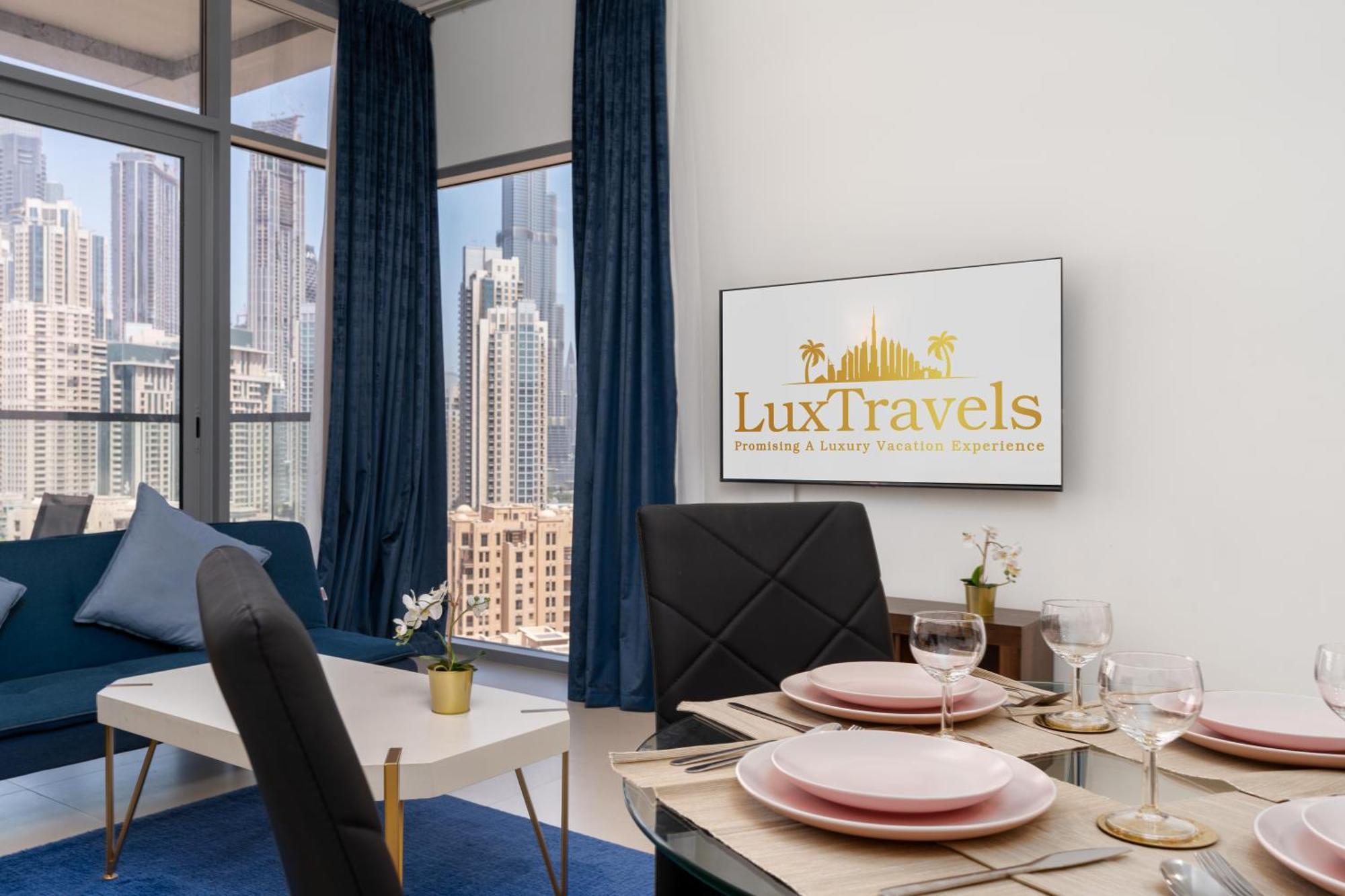 Lux Bnb Bellevue Tower Burj Khalifa Views Apartamento
