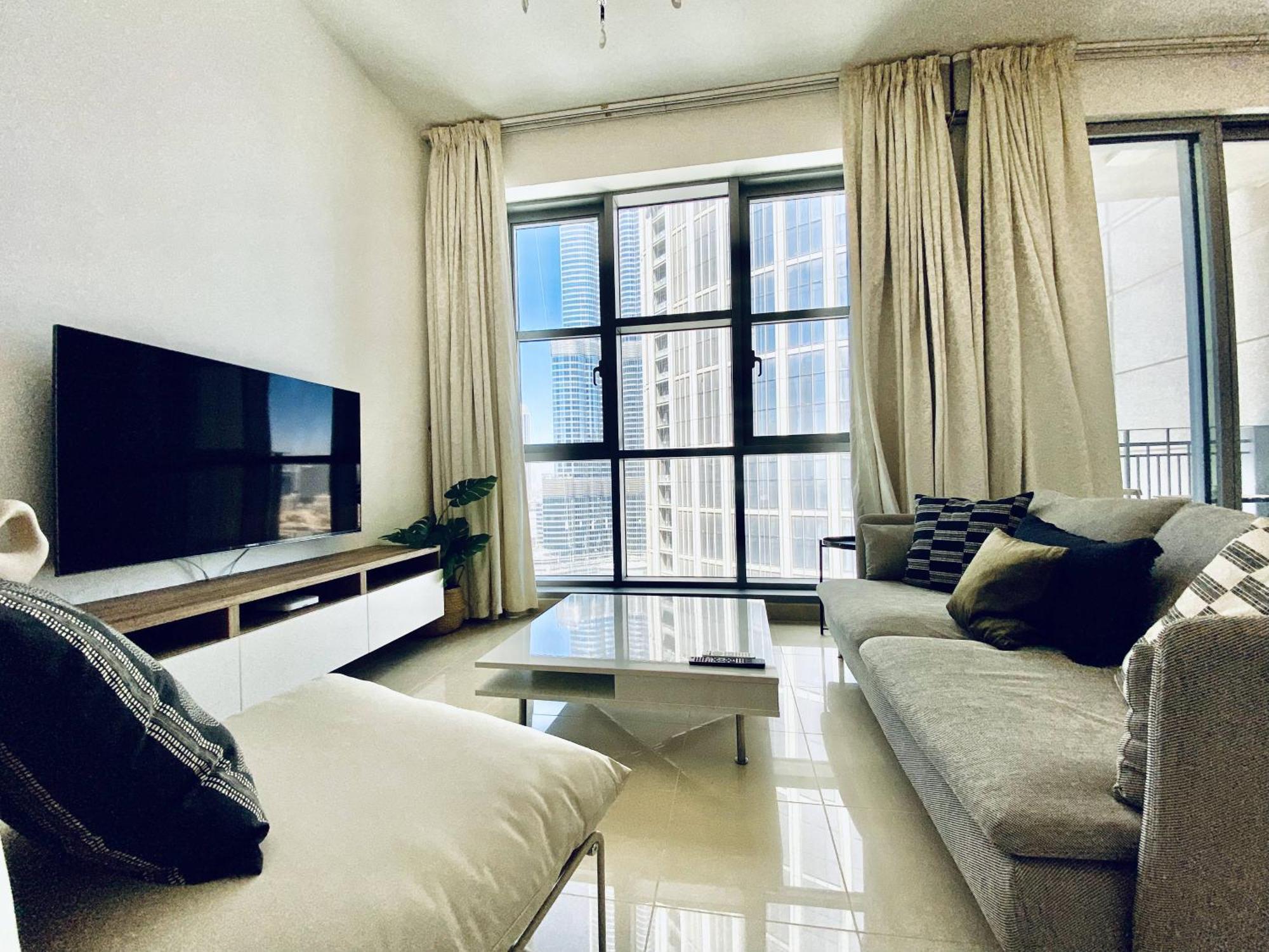 Apartment Lux Standpoint Tower Burj & Fountain Views Dubai