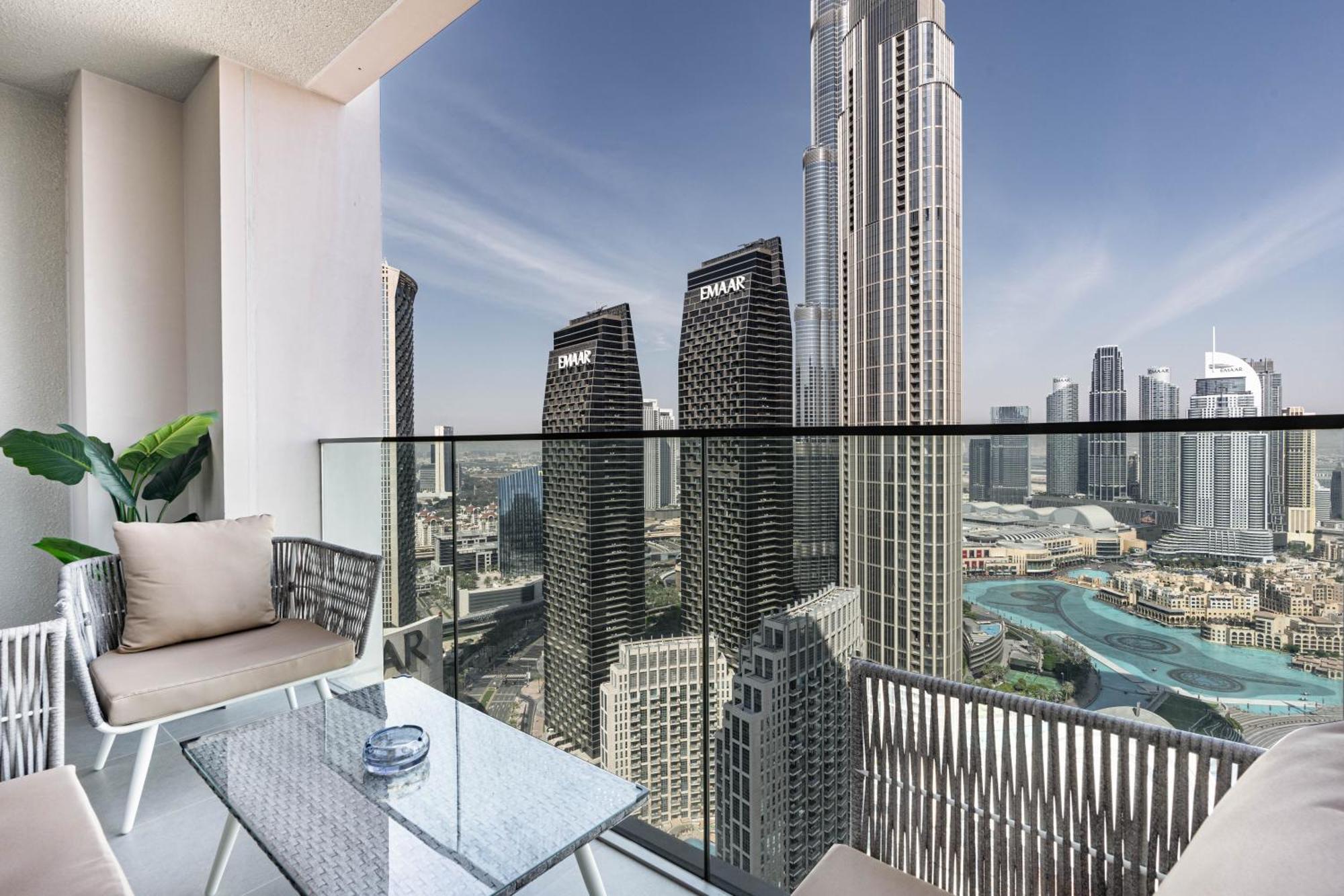 Apartment Luxury 3bhk, Burj Khalifa & Dancing Fountain View