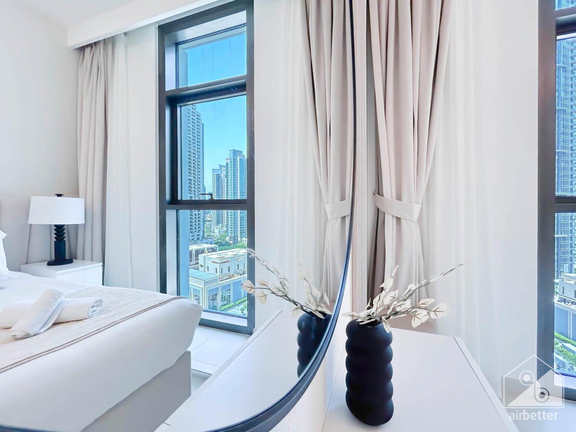 Luxury Burj Crown 4bedroom Balcony & Downtown View *