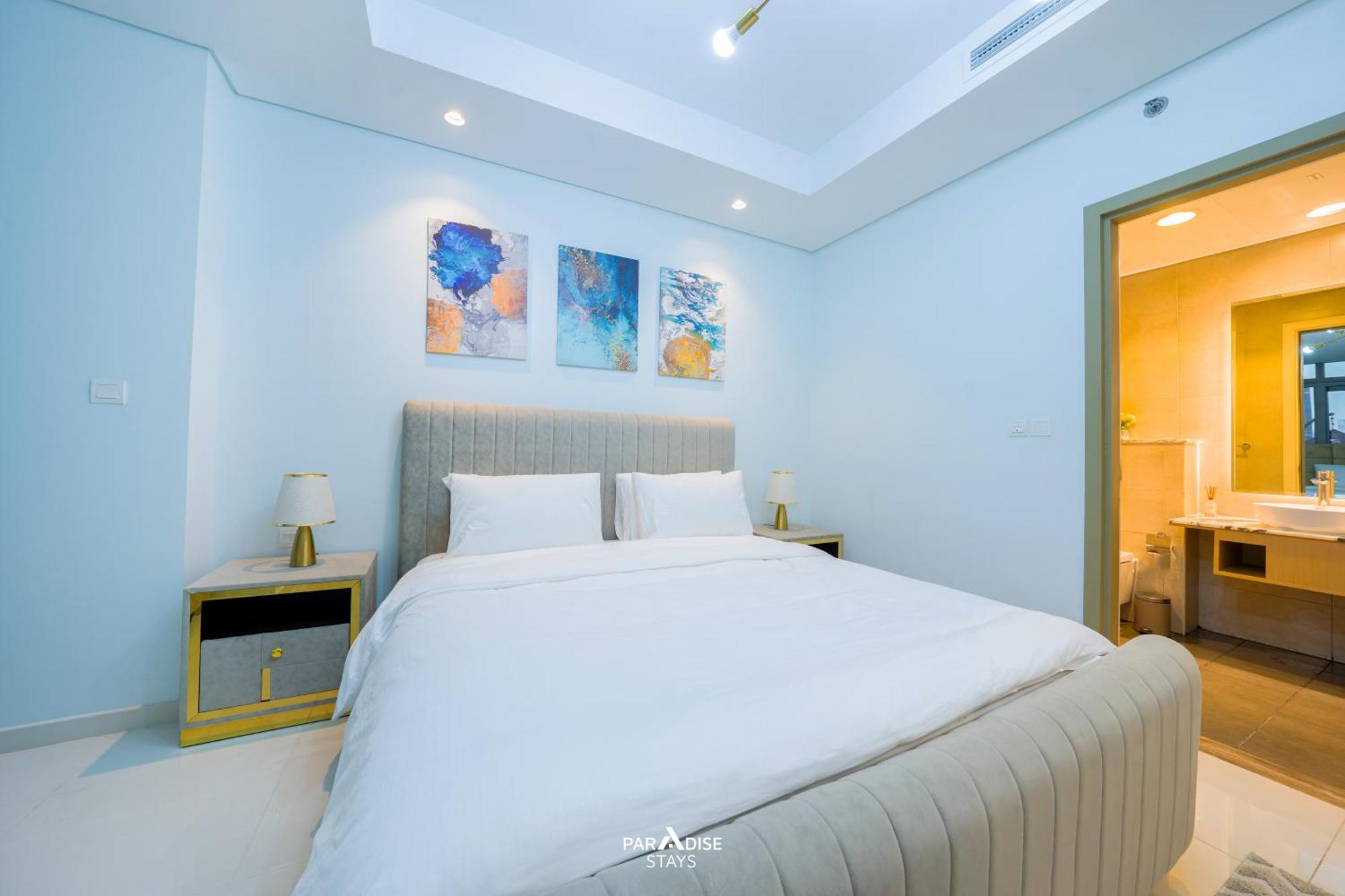 Daire Paramount Midtown Hotel, Burj Khalifa Views