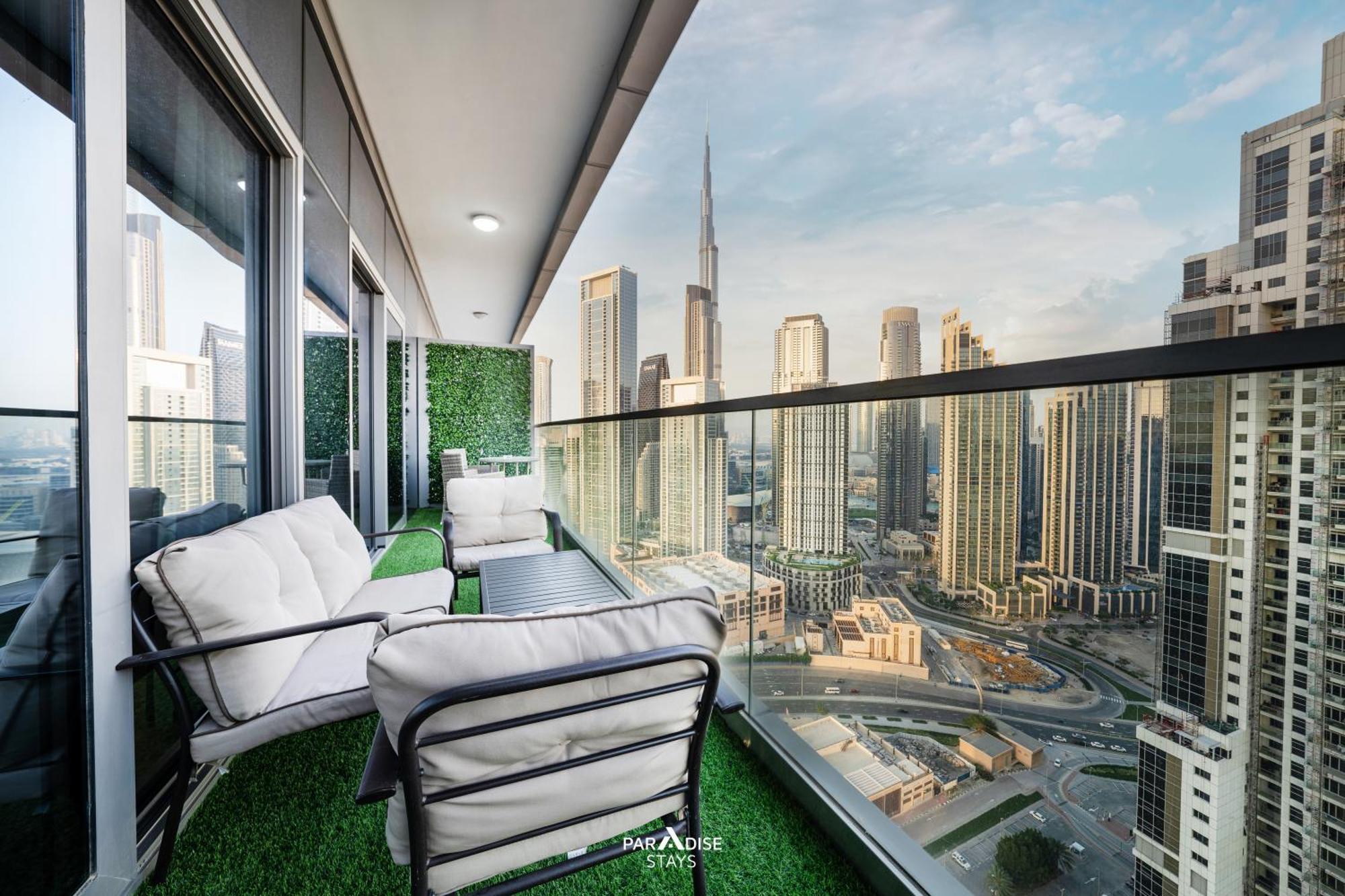 Daire Paramount Midtown Hotel, Burj Khalifa Views Dubai