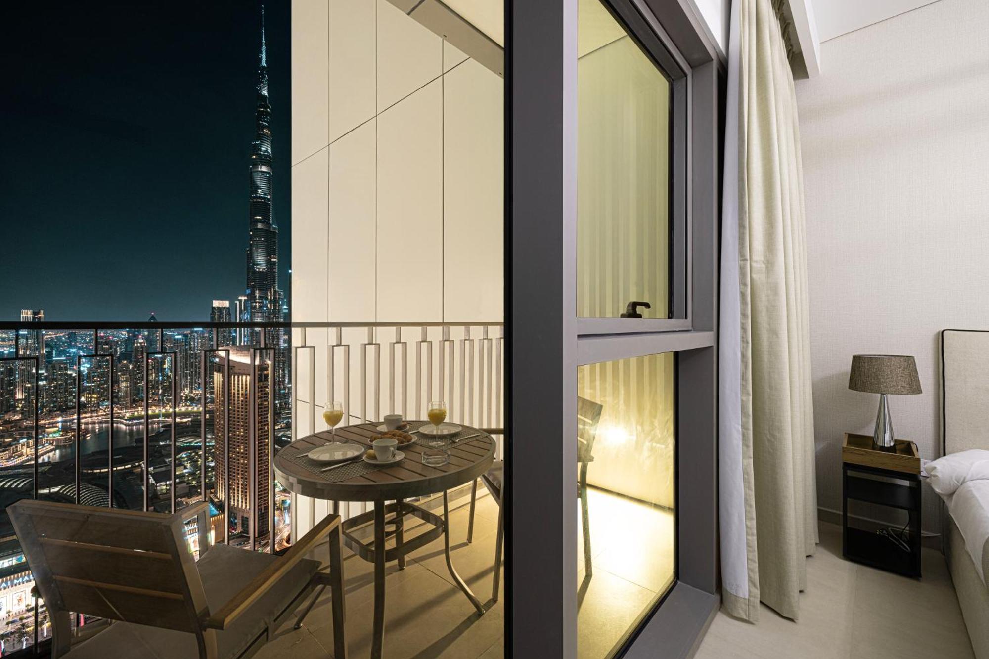 55th High Floor - 2 Bedroom With Full Burj Khalifa & Fountain View, Close To Dubail Mall - Downtown By Stayfinity Max 8 Guests Dubai