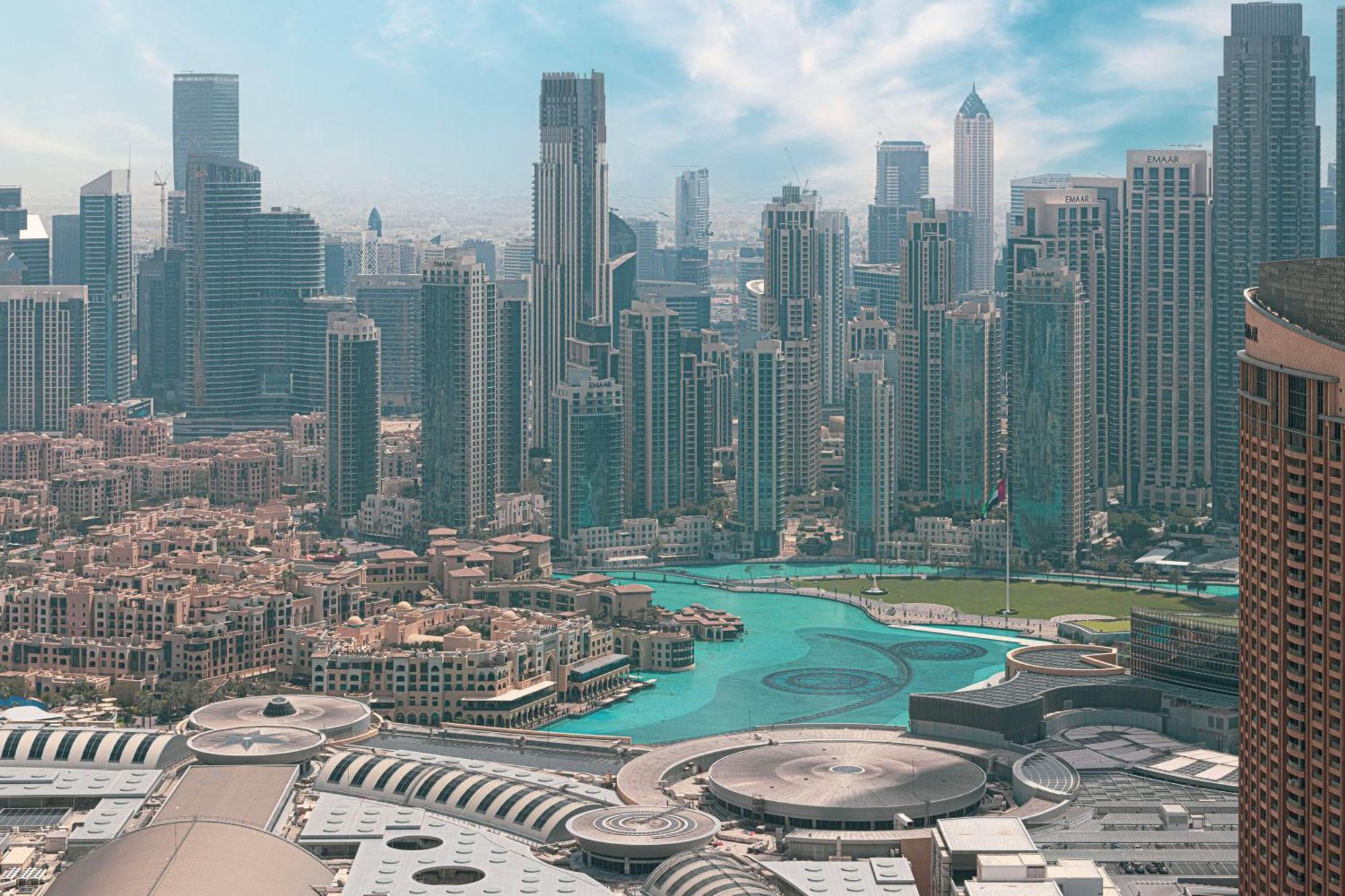 55th High Floor - 2 Bedroom With Full Burj Khalifa & Fountain View, Close To Dubail Mall - Downtown By Stayfinity Max 8 Guests Apartment *