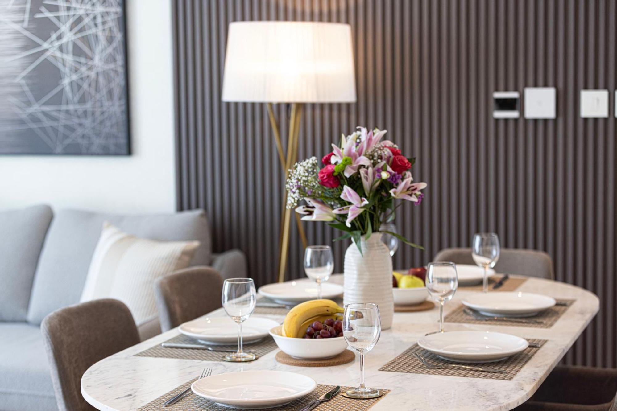 55th High Floor - 2 Bedroom With Full Burj Khalifa & Fountain View, Close To Dubail Mall - Downtown By Stayfinity Max 8 Guests * Dubai