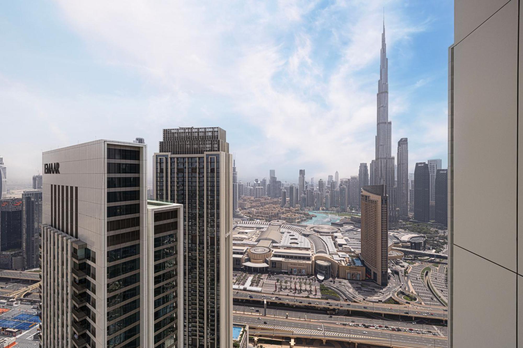 55th High Floor - 2 Bedroom With Full Burj Khalifa & Fountain View, Close To Dubail Mall - Downtown By Stayfinity Max 8 Guests *