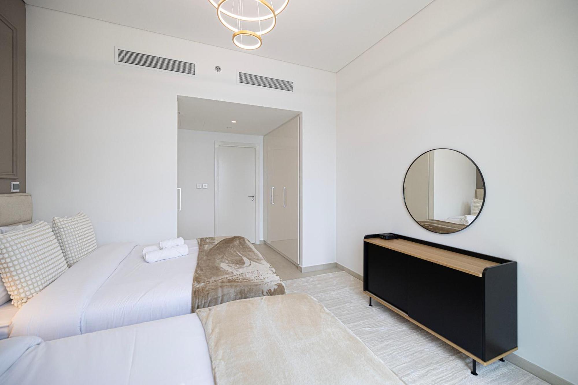 Apartment 55th High Floor - 2 Bedroom With Full Burj Khalifa & Fountain View, Close To Dubail Mall - Downtown By Stayfinity Max 8 Guests