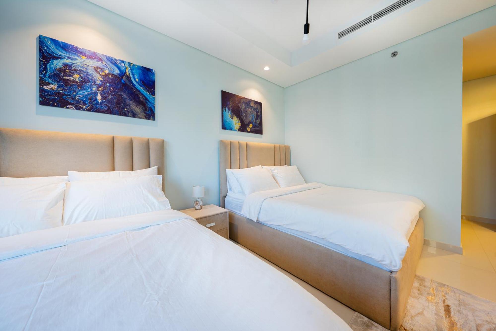 Daire Paramount Midtown Hotel, Burj Khalifa Views Dubai