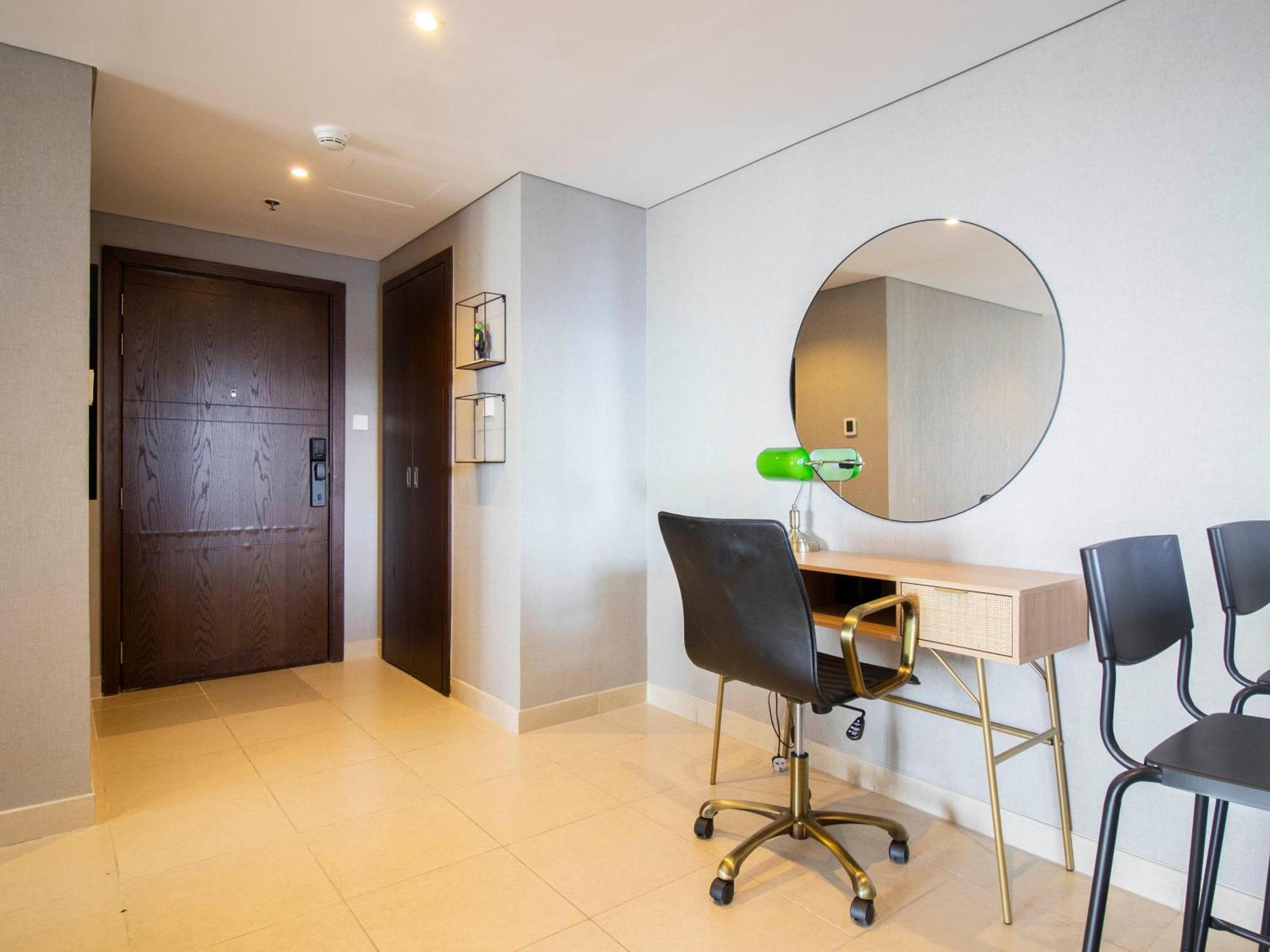 Daire Downtown Chic Easy Walk To Mall & Fountain Dubai