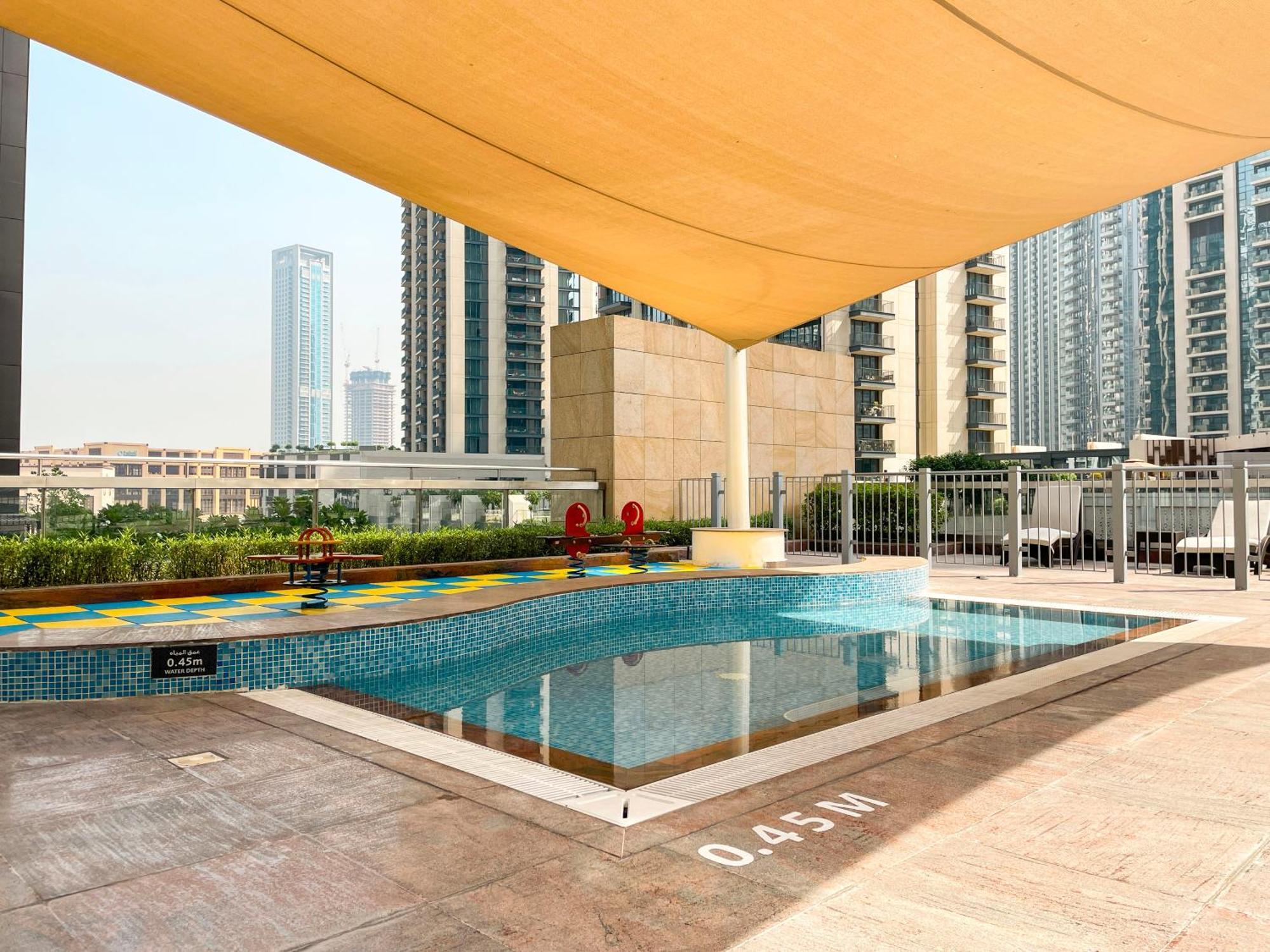 Daire Downtown Chic Easy Walk To Mall & Fountain Dubai