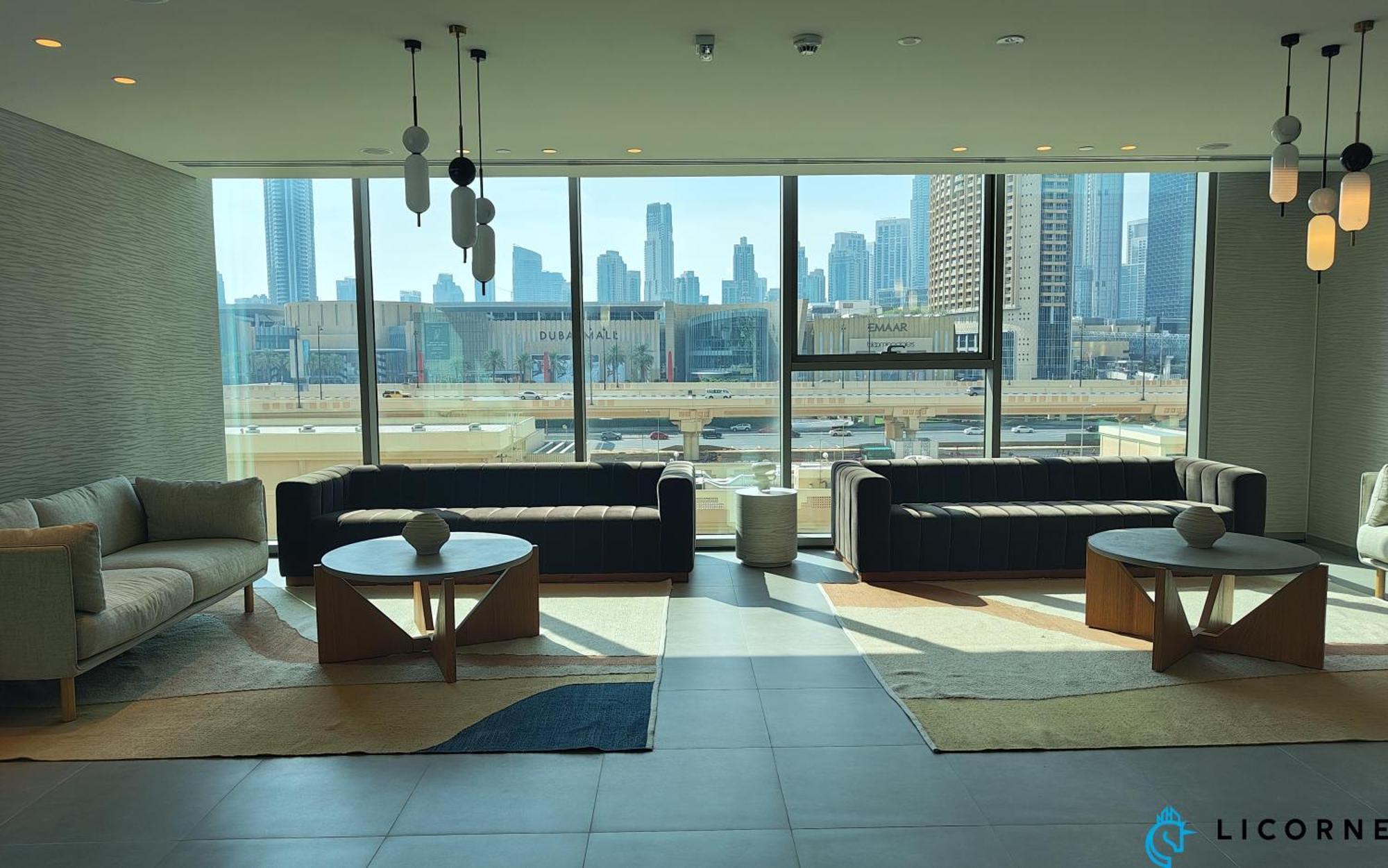 Apartment Floor Urban Oasis Steps From Mall - 1br In Downtown Views Ll, Tower 1 Dubai