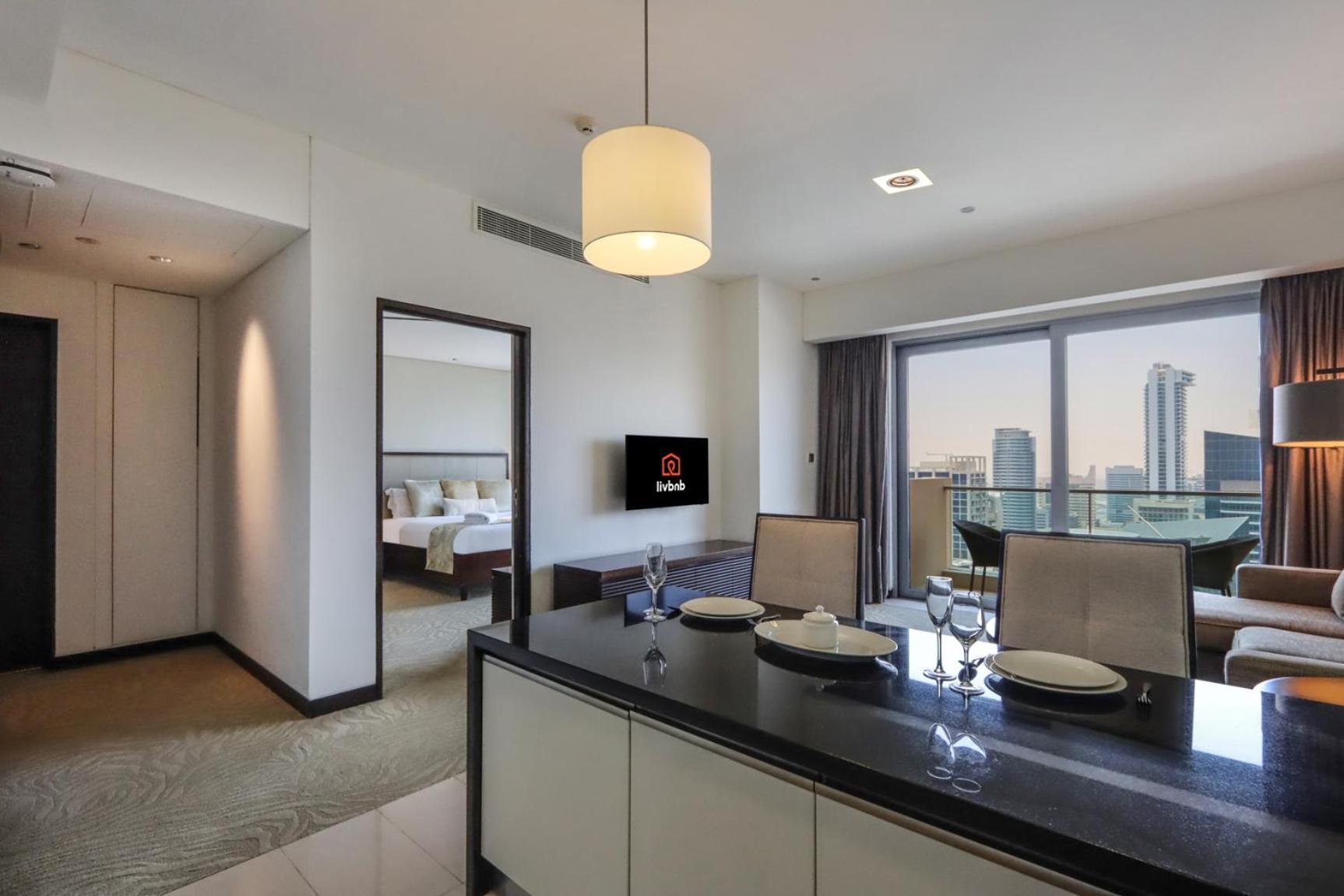 Livbnb - Elegant High Rise 1b With Marina View *