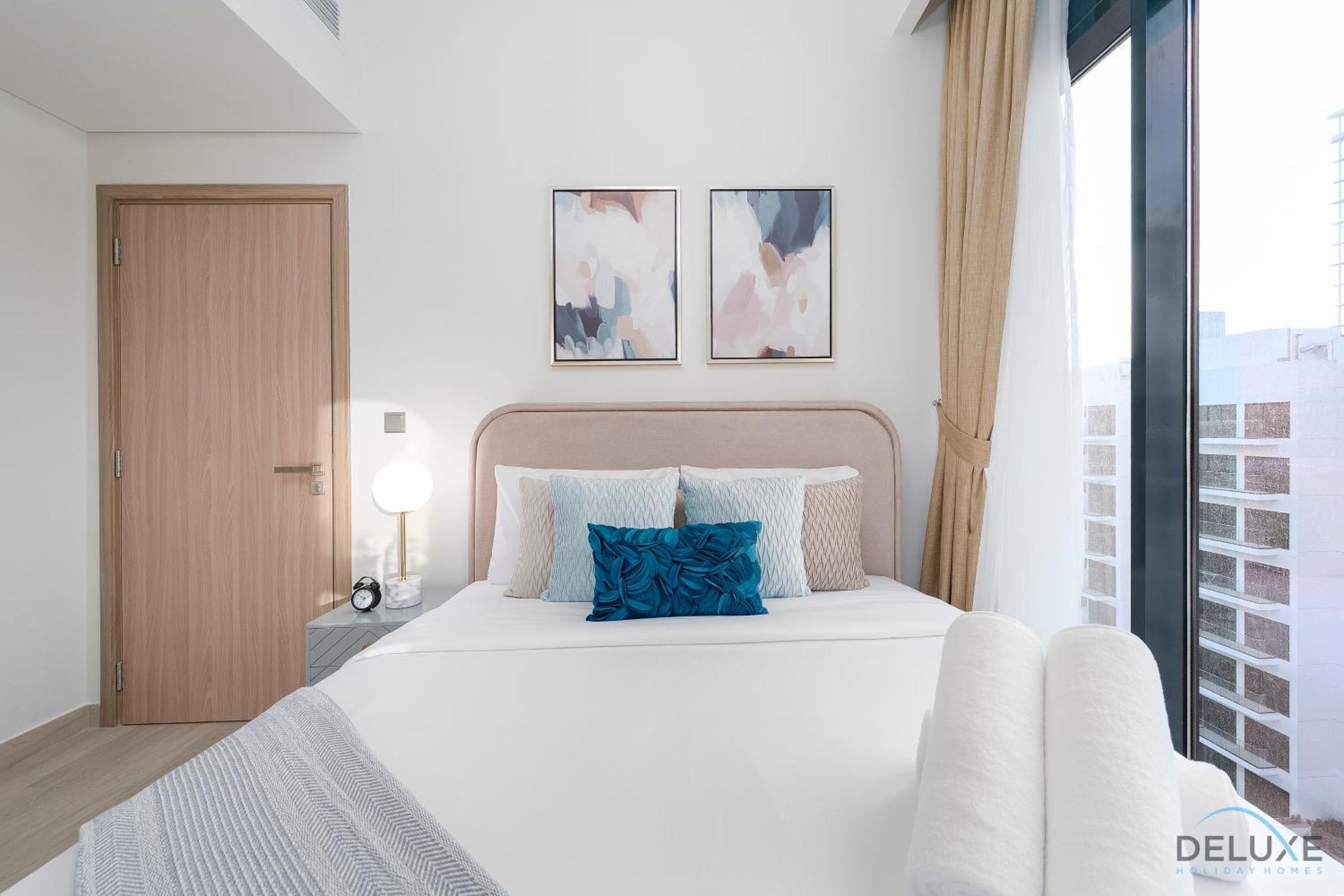 Surrounded By Attractions & Leisure Spots 1br Unit, Azizi Riviera 45, Al Merkadh By Deluxe Homes *