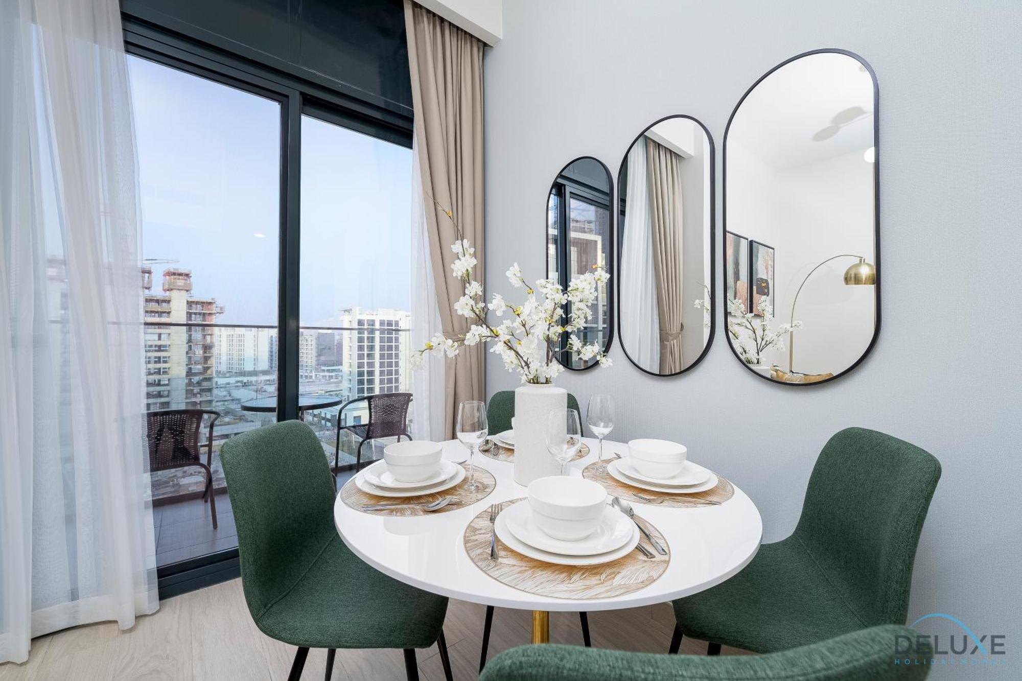 Surrounded By Attractions & Leisure Spots 1br Unit, Azizi Riviera 45, Al Merkadh By Deluxe Homes *