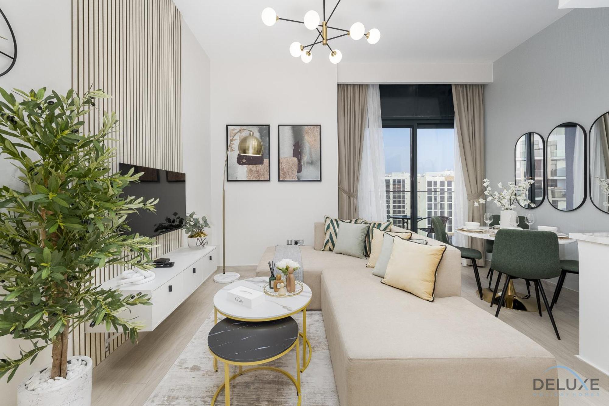 Surrounded By Attractions & Leisure Spots 1br Unit, Azizi Riviera 45, Al Merkadh By Deluxe Homes *