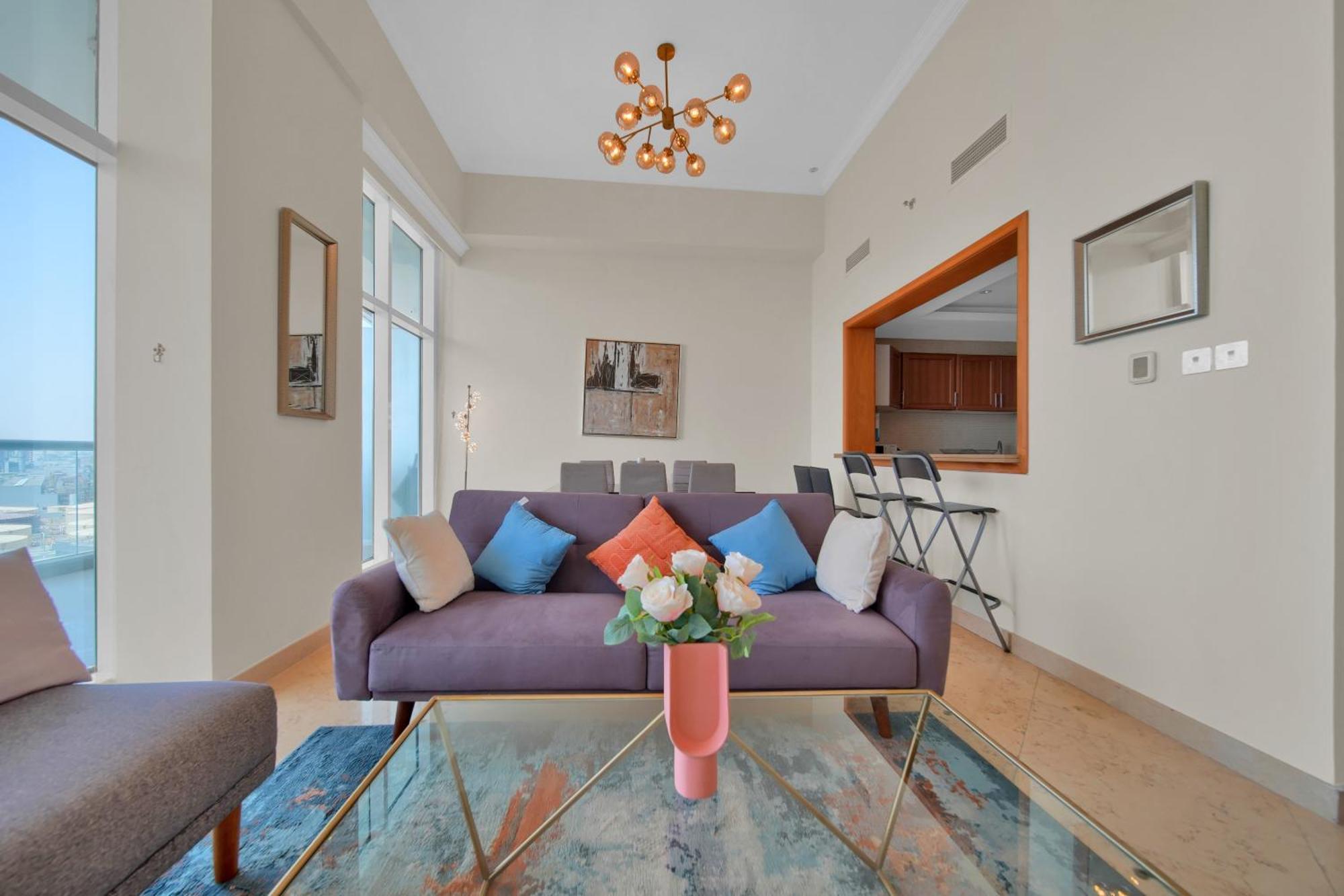 Magnificent Marina View Luxurious 2 Bedroom * Dubai