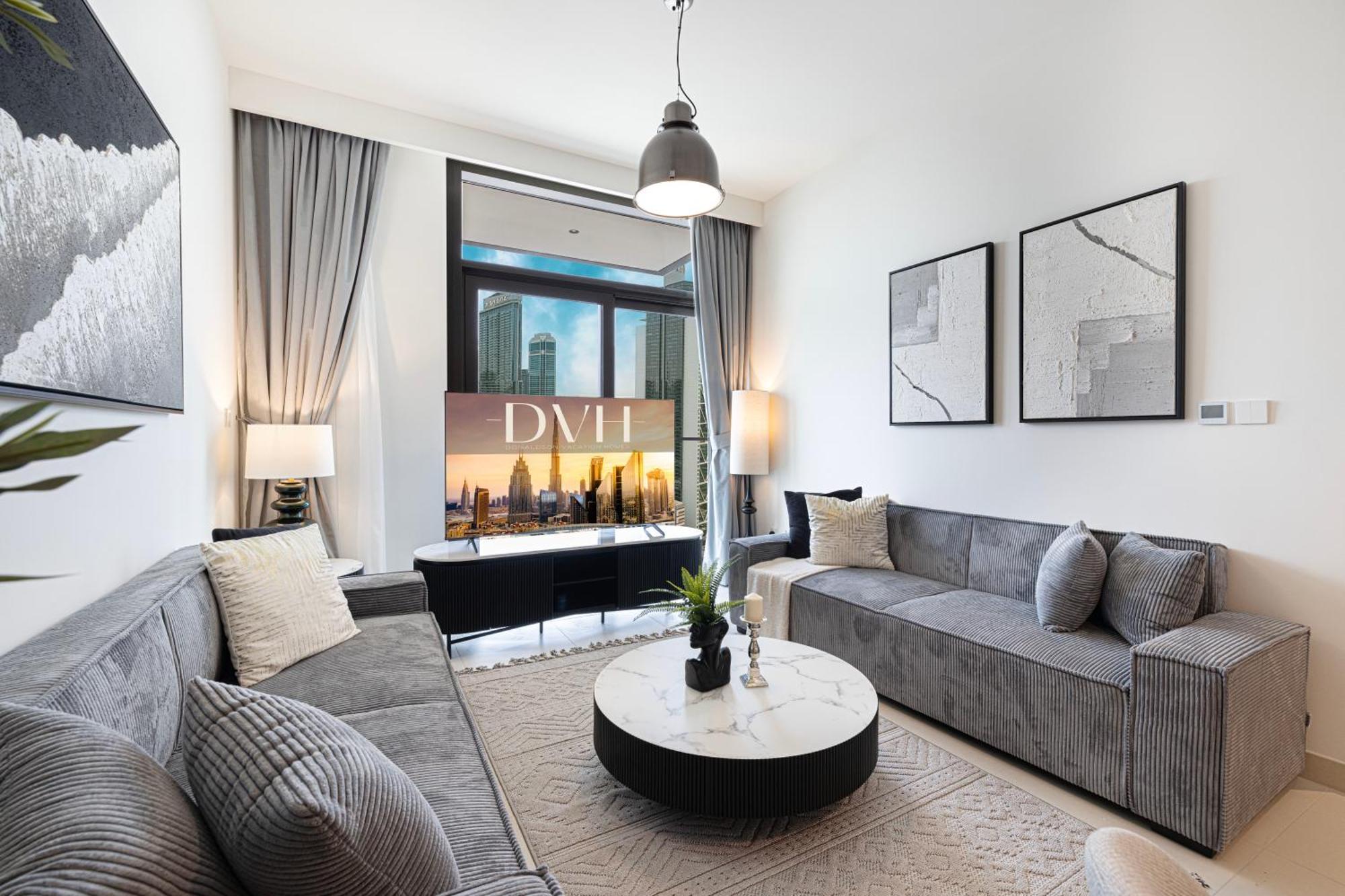 Apartment Burj Crown - Sky High Downtown Elegance Ocean View Mall