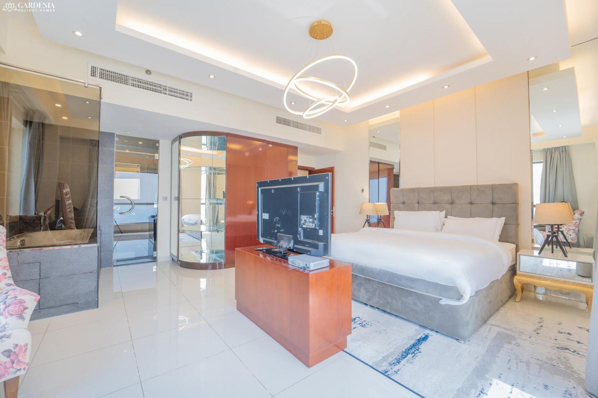 Jbr Rimal 4 , Panoramic Sea And Marina Views, 2m Walk To By Gardenia Apartamento