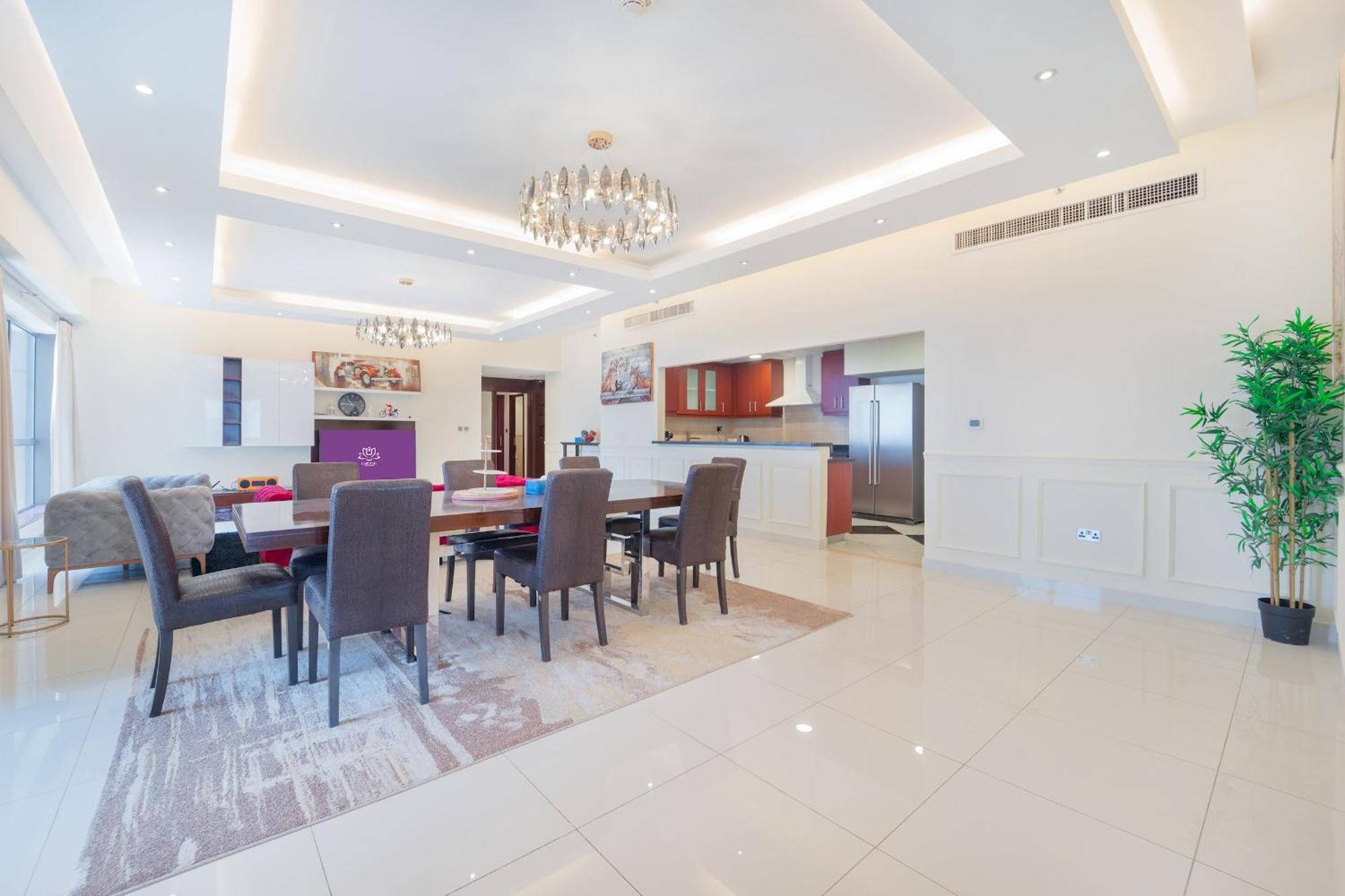 Jbr Rimal 4 , Panoramic Sea And Marina Views, 2m Walk To By Gardenia Apartamento