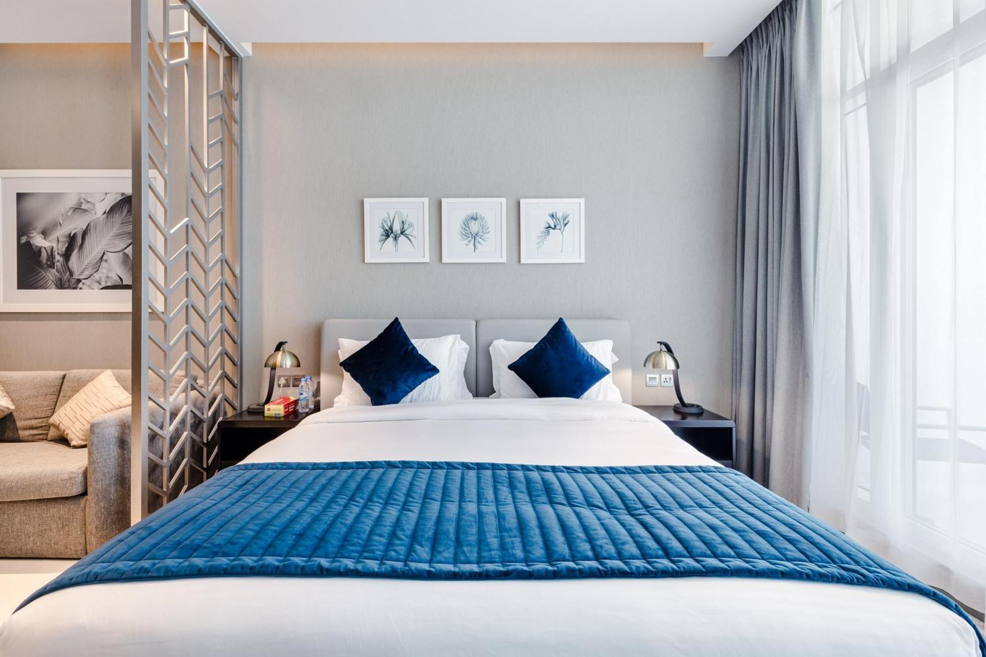 A Living-modern With Balcony & Canal View At Prive 2507b ,business Bay Apartamento *