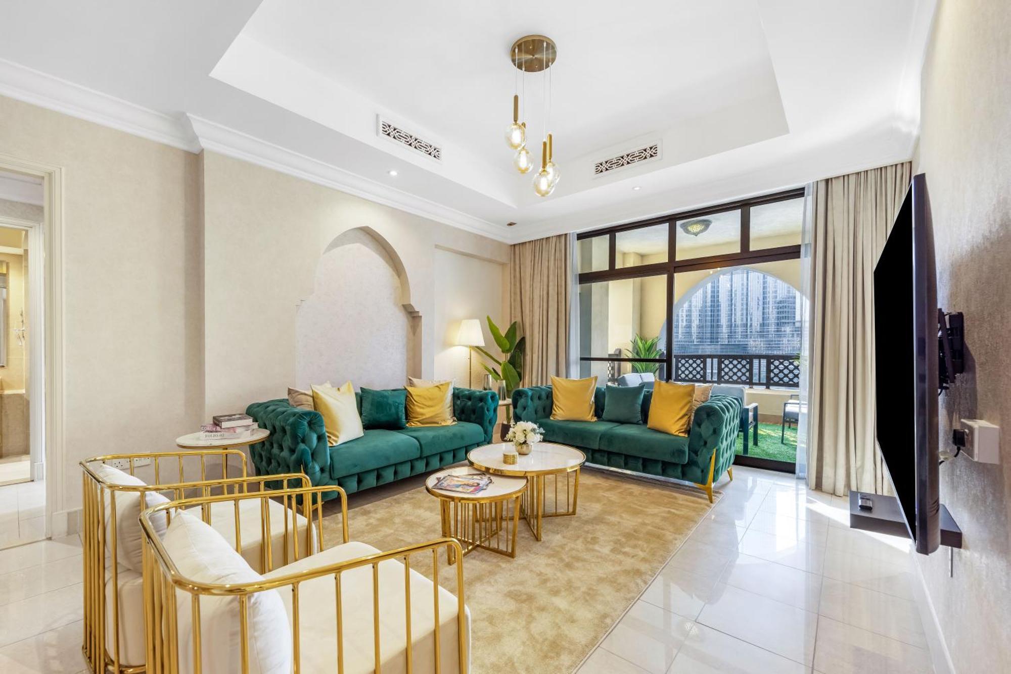 Durrani Homes - Heaven On Earth Collection 4br With Panorama Burj Khalifa And Fountain Views Dubai