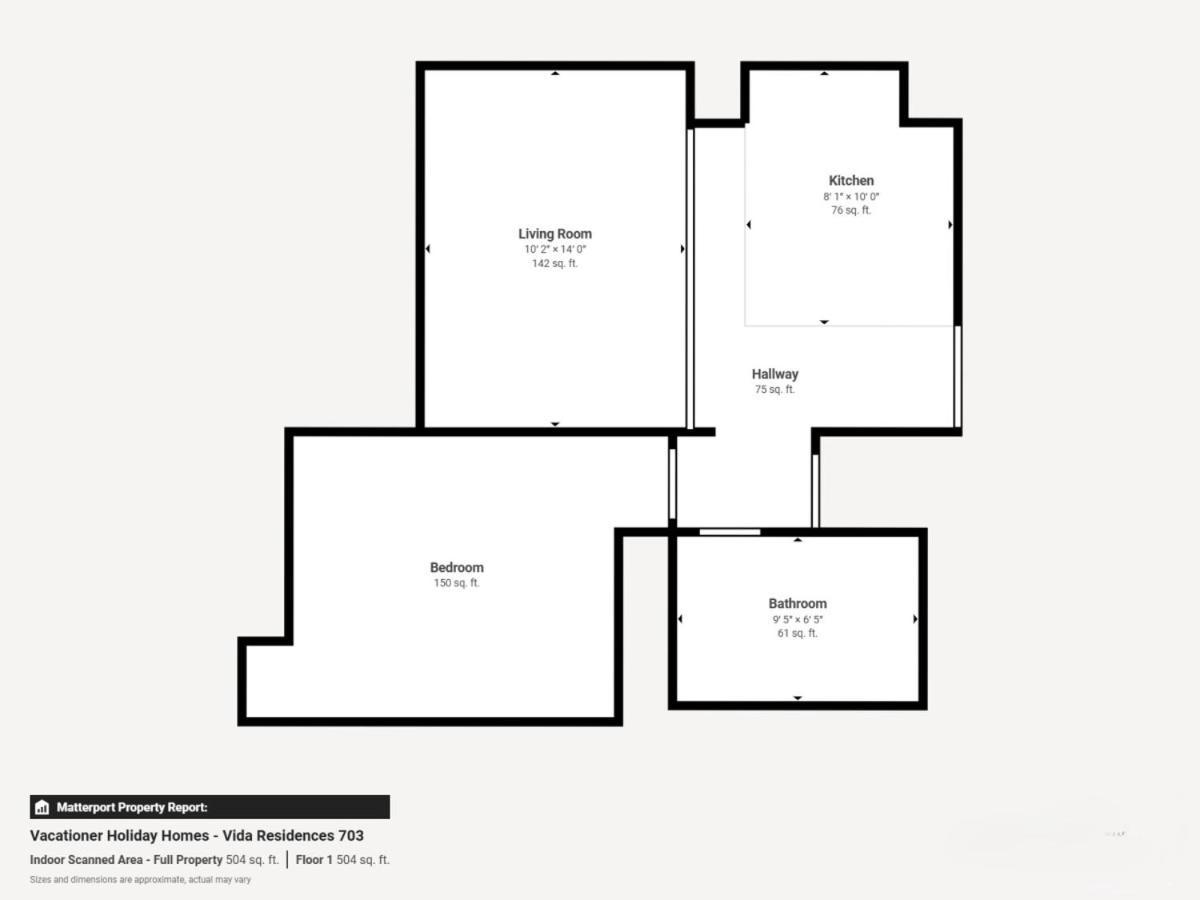 Apartment Vida Residences Creek - Colourful One Bedroom Dubai