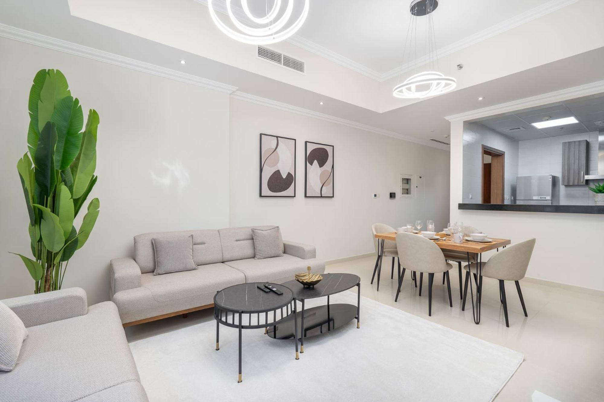 Daire Heaven Crest Downtown - And 1 Bedroom 2 Minute Walk To Mall And Burj Khalifa *