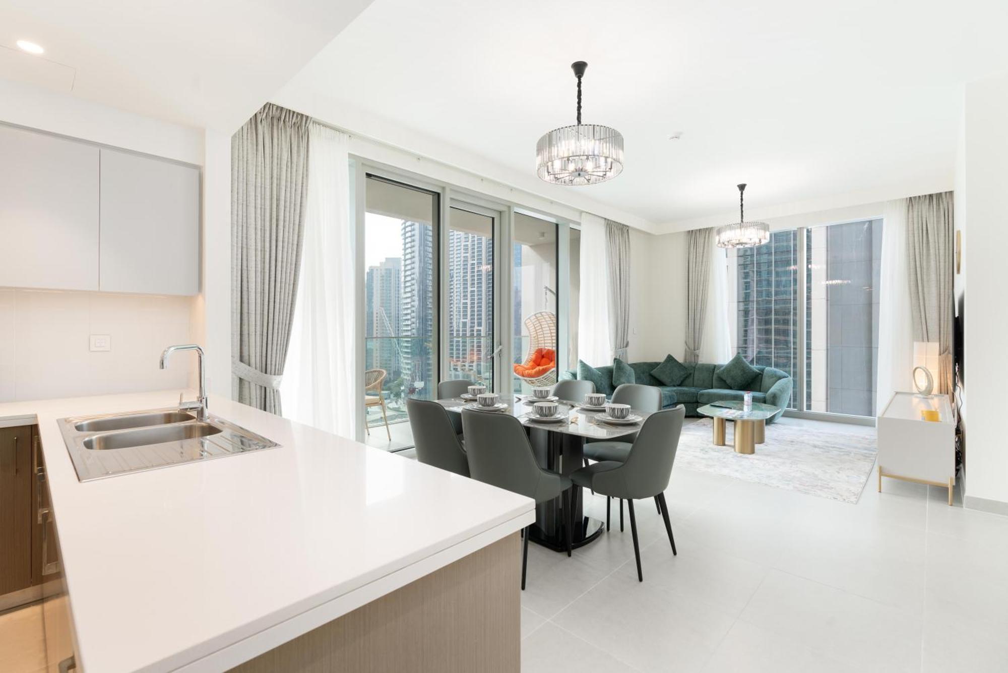 Apartment Forte Tower 1 With Burj Khalifa View - Vigor *