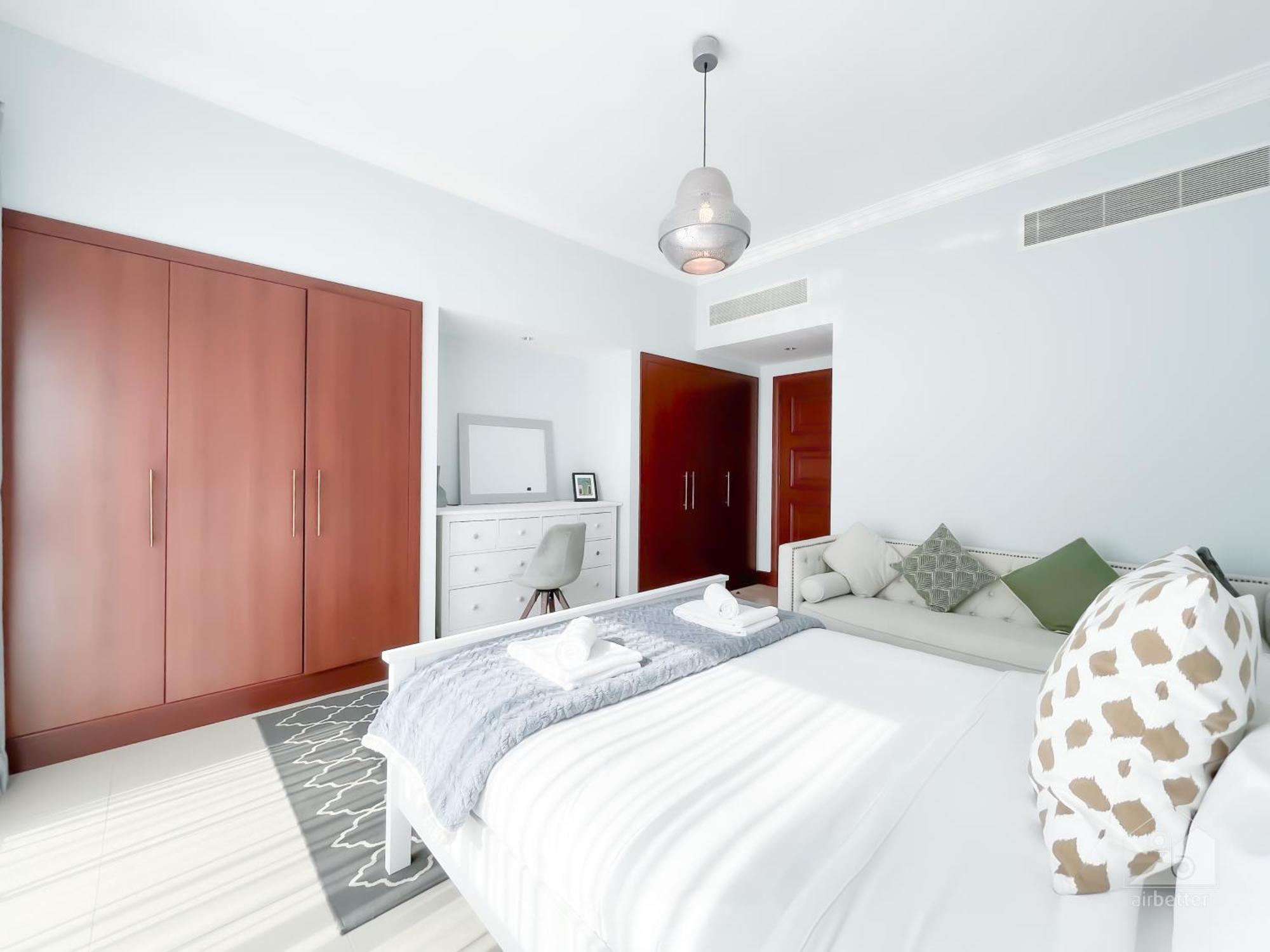 Luxury 2bedroom With Balcony & View Palm