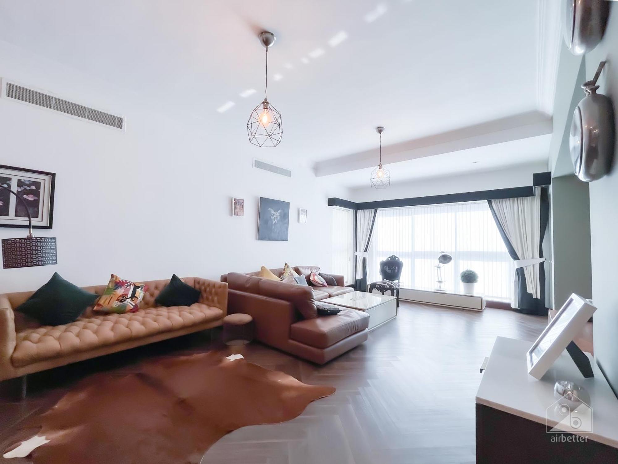 Luxury 2bedroom With Balcony & View Palm Apartment Dubai