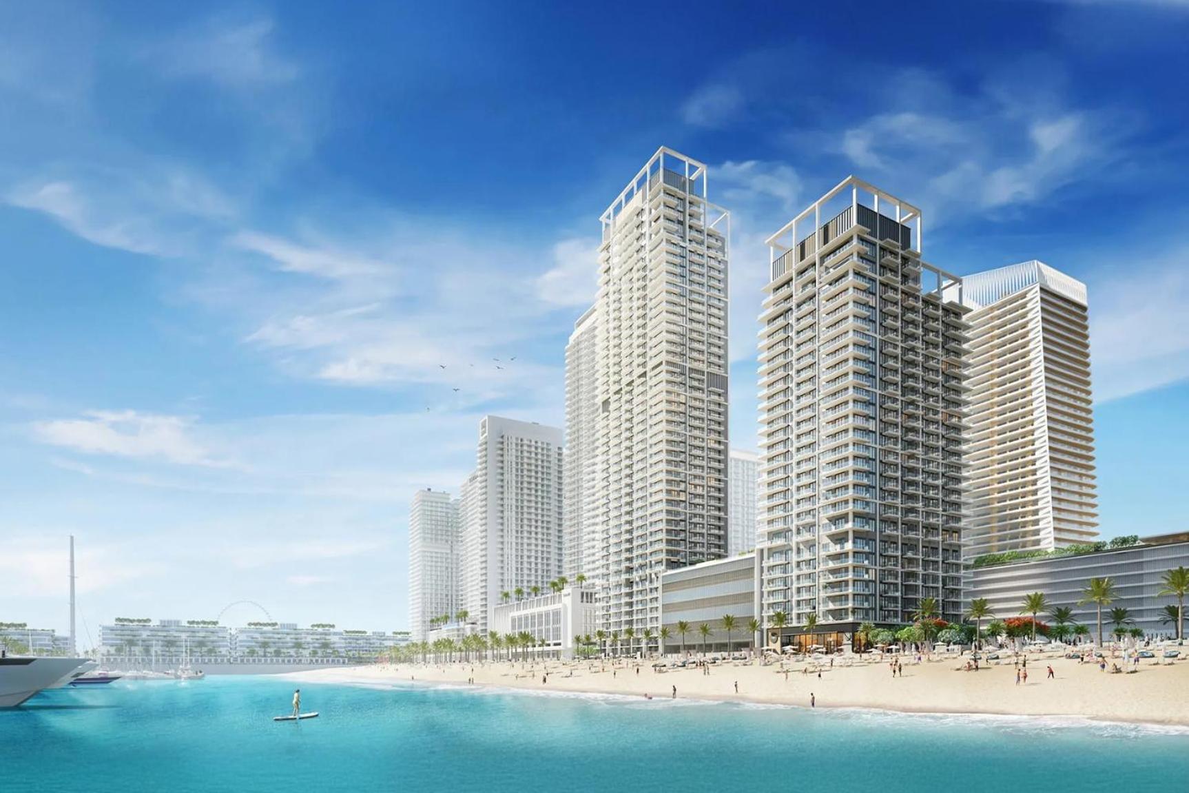 Livbnb - 2b With Sea View Emaar Beachfront Apartment