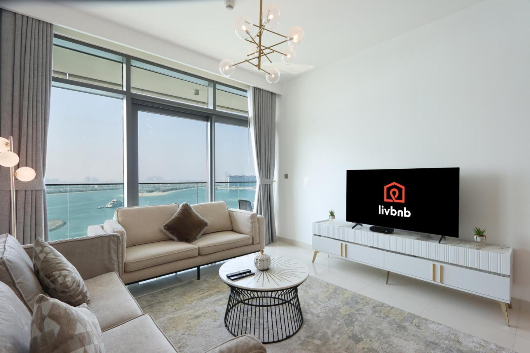 Apartment Livbnb - 2b With Sea View Emaar Beachfront Dubai