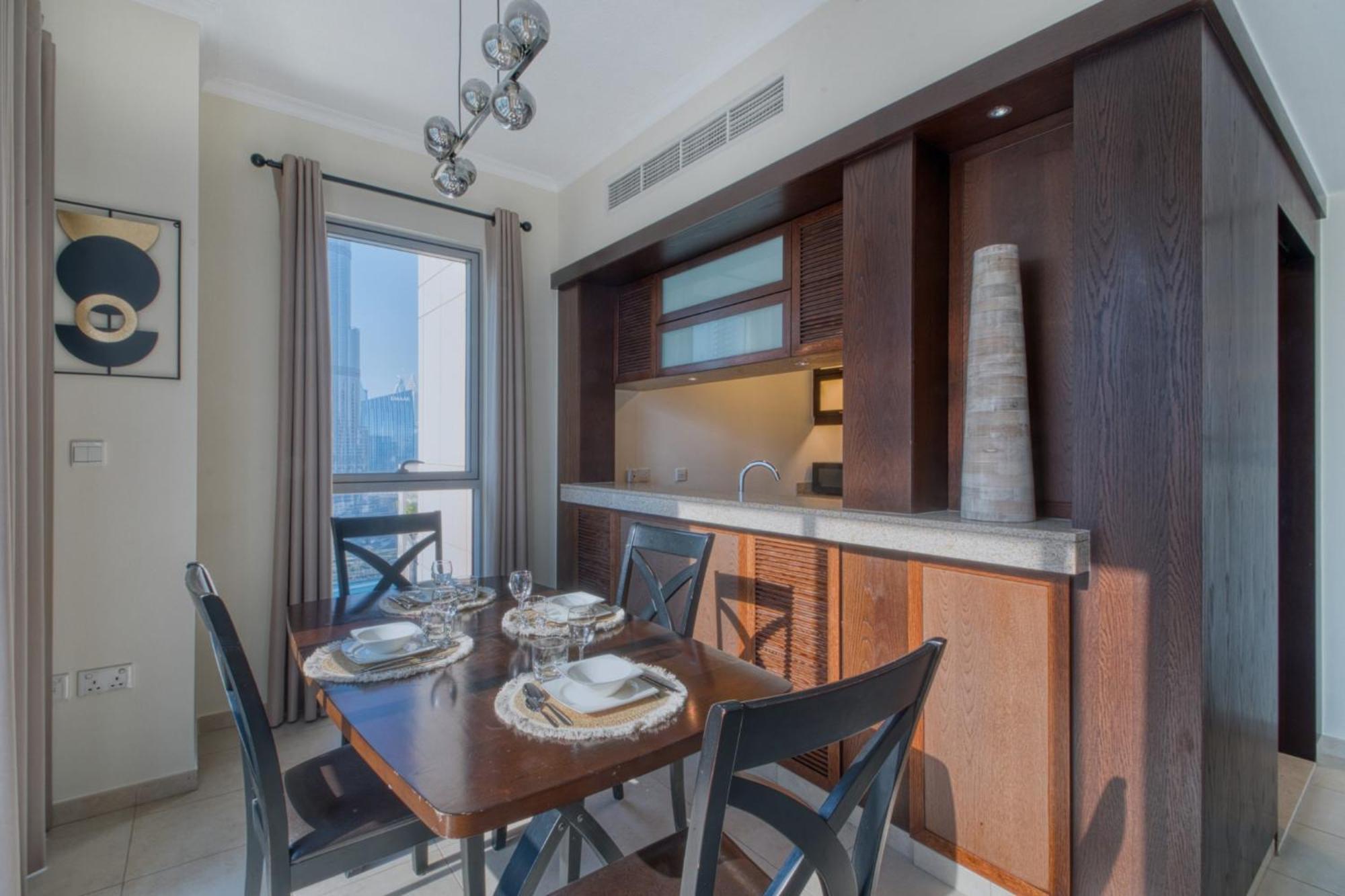 Apartment Luxury 1-bedroom With Burj Khalifa View