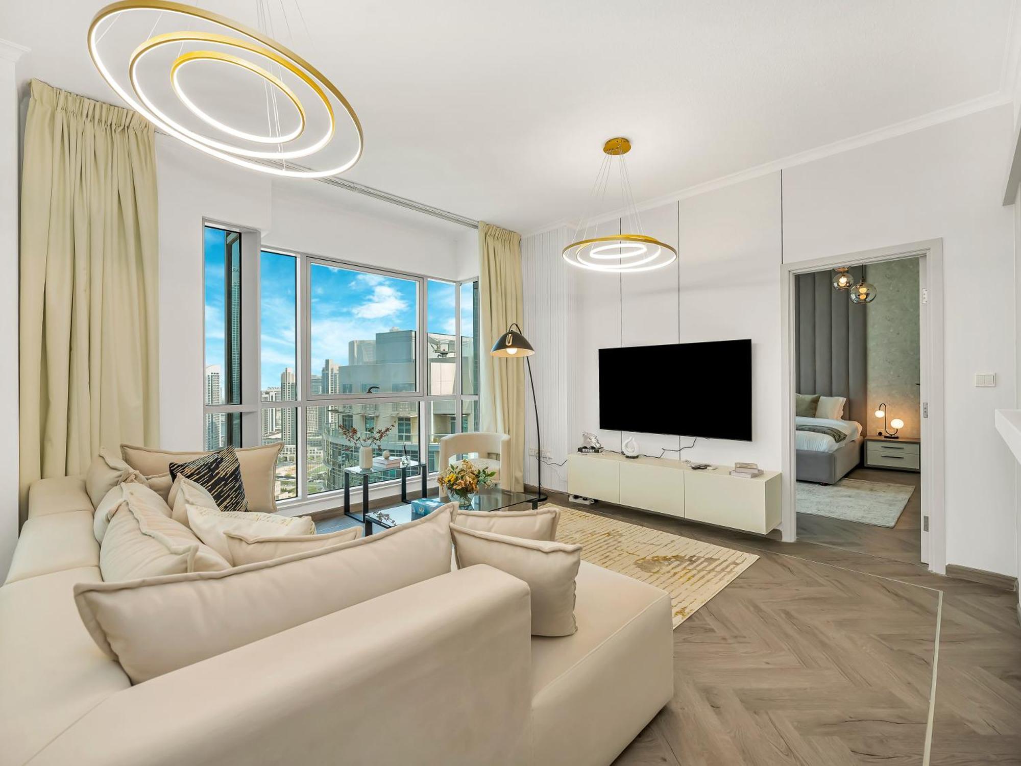 Luxe 4 Bedroom I Burj Khalifa & Fountain Views I Free Gym, Pool, Parking, Wi-fi And Ps5 I By Skyline Serenity * Dubai