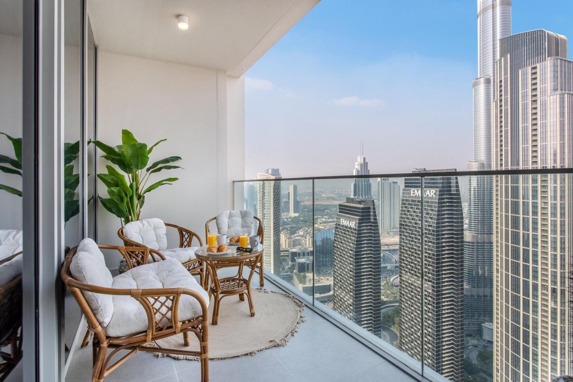 65th High Floor - 4 Bedroom With Opera, Fountain & Burj Khalifa View - Downtown - Tower 1 By Stayfinity For Max 9 Guests Apartment *