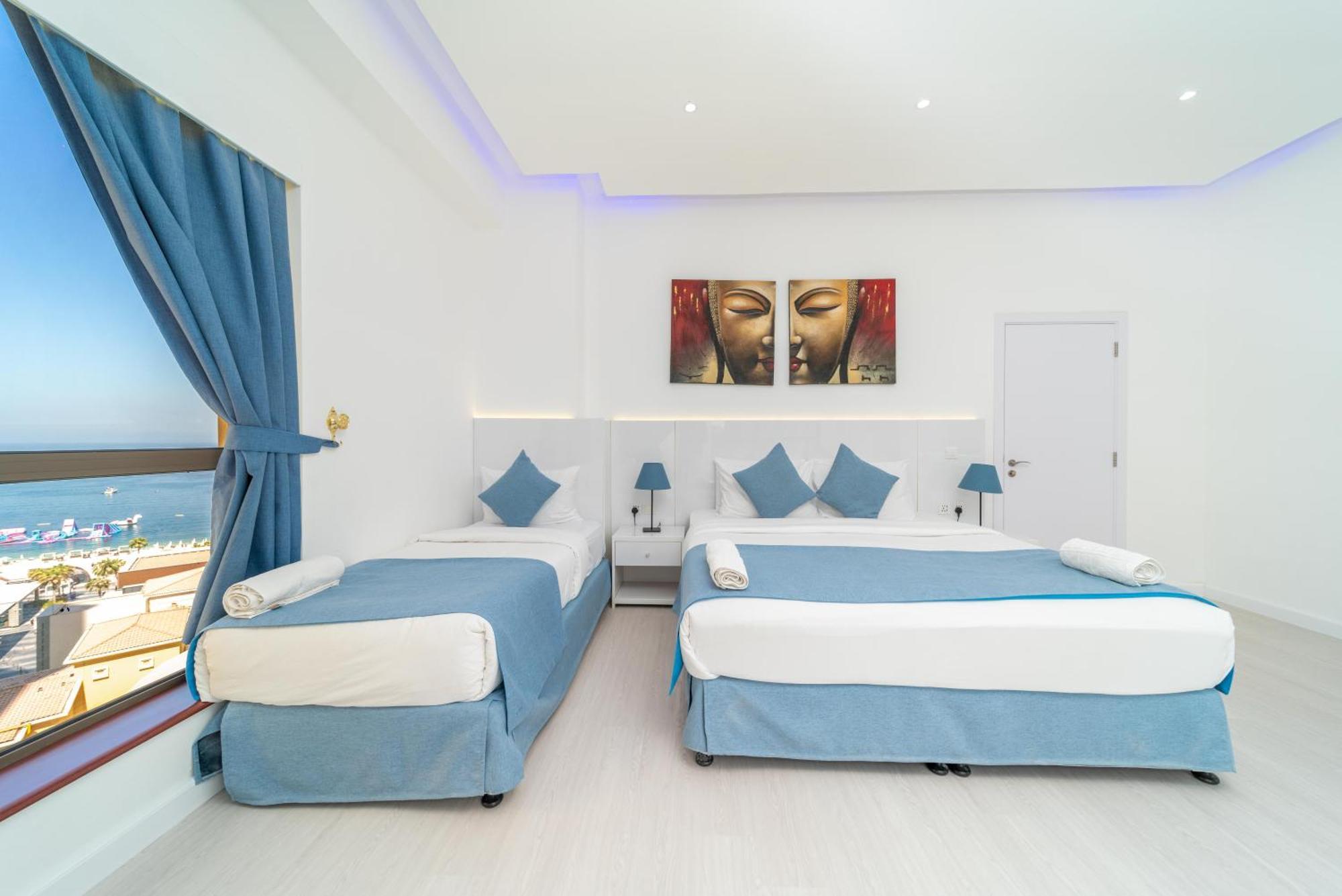 Jbr Walk 2 Bedrooms Front Sea Apartment