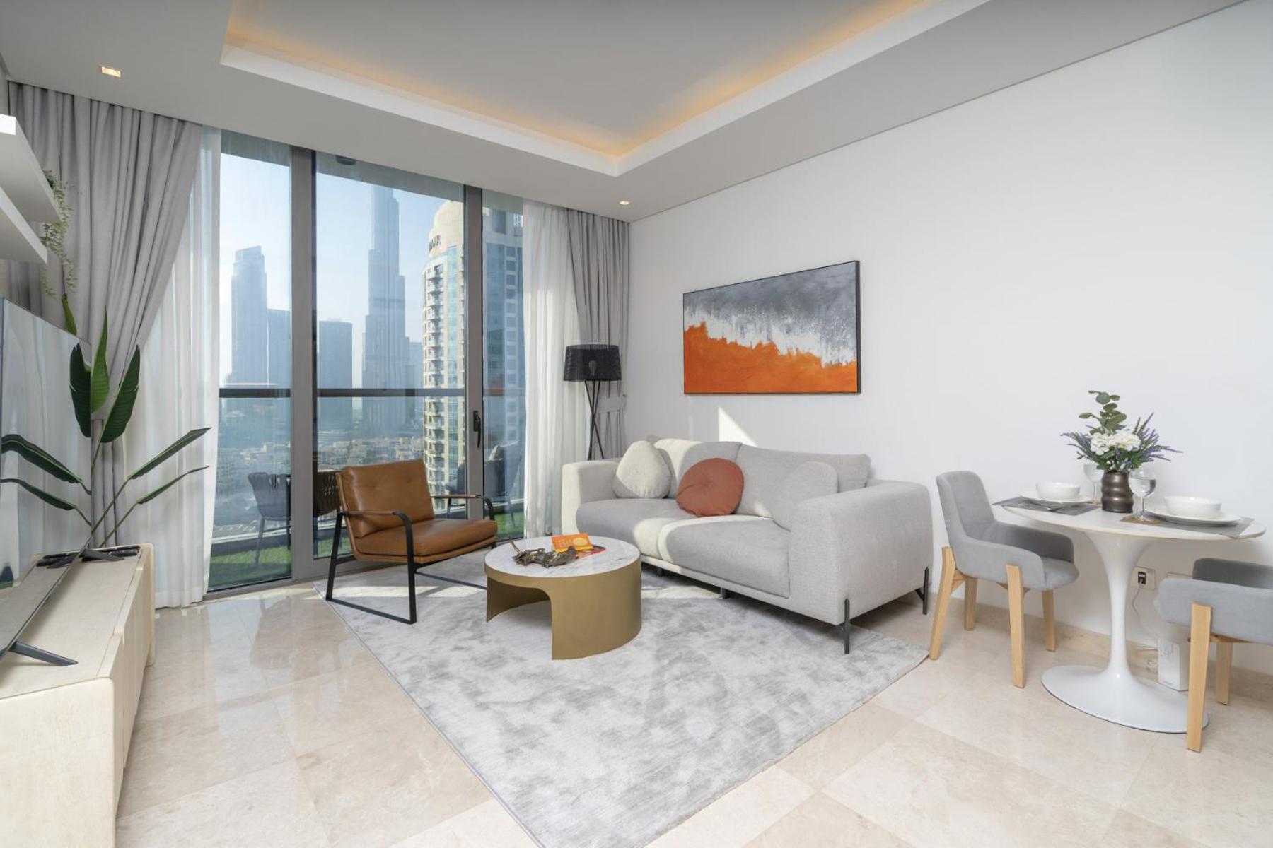 Breathtaking Prime Location Burj Khalifa View Apartment Dubai